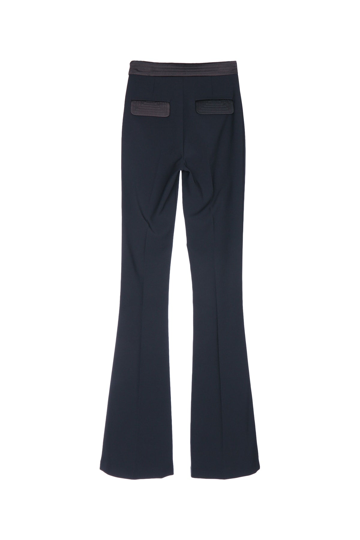 Elisabetta Franchi Pull-On Trousers — Black, view 2
