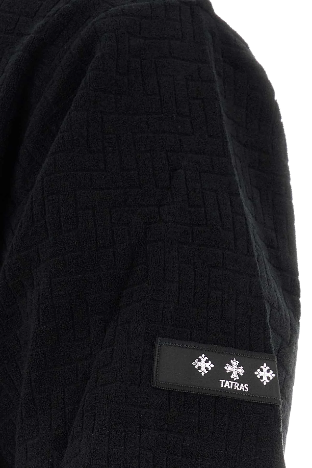 Tatras Mixed Fibres T-Shirt — Black, view 3