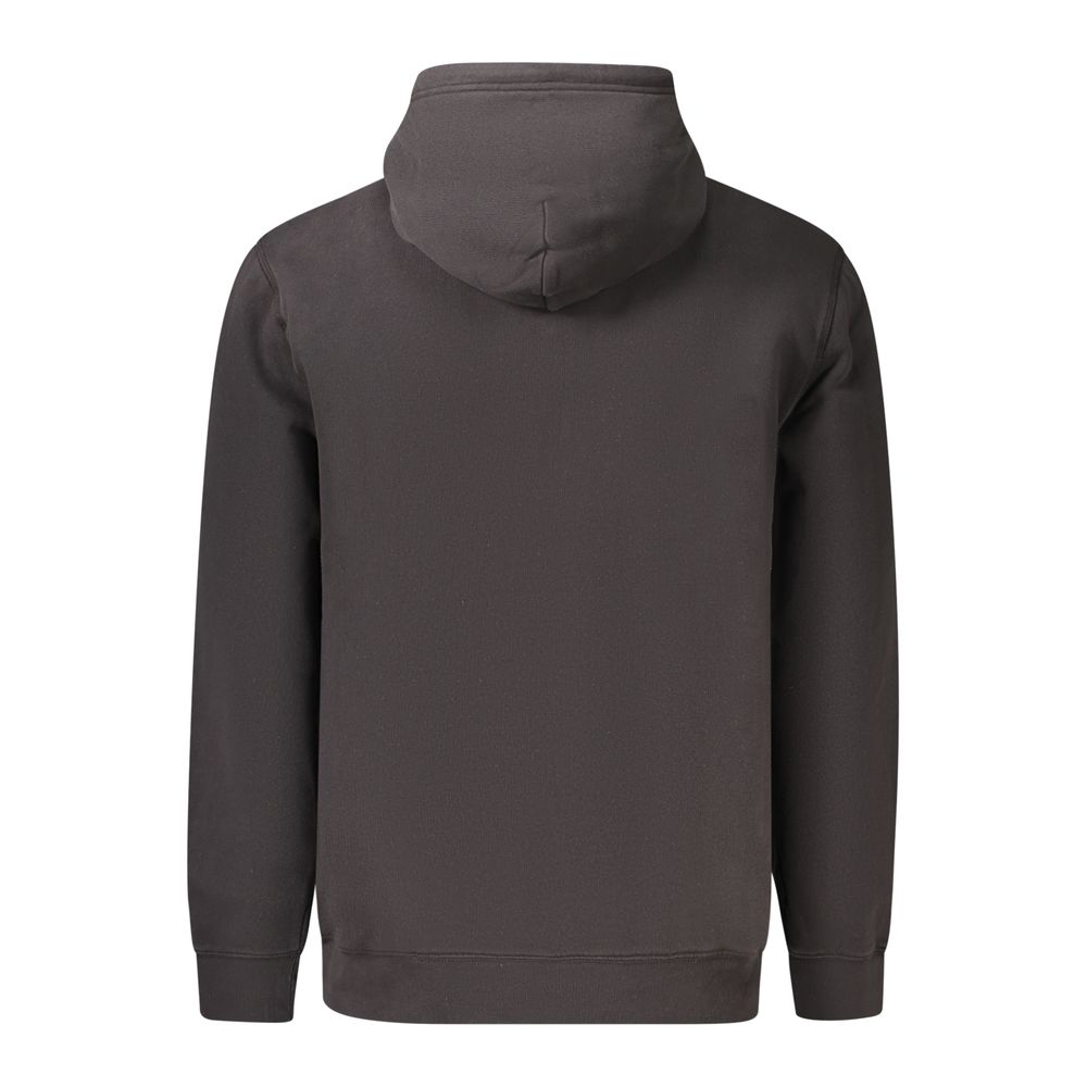 Tommy Hilfiger Logo-Appliqué Cotton Hoodie — Black, view 2