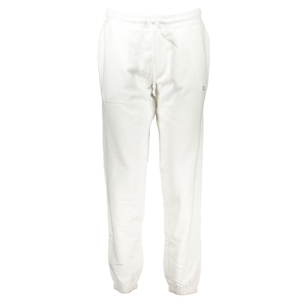 Napapijri Brushed Cotton Joggers — White by Napapijri