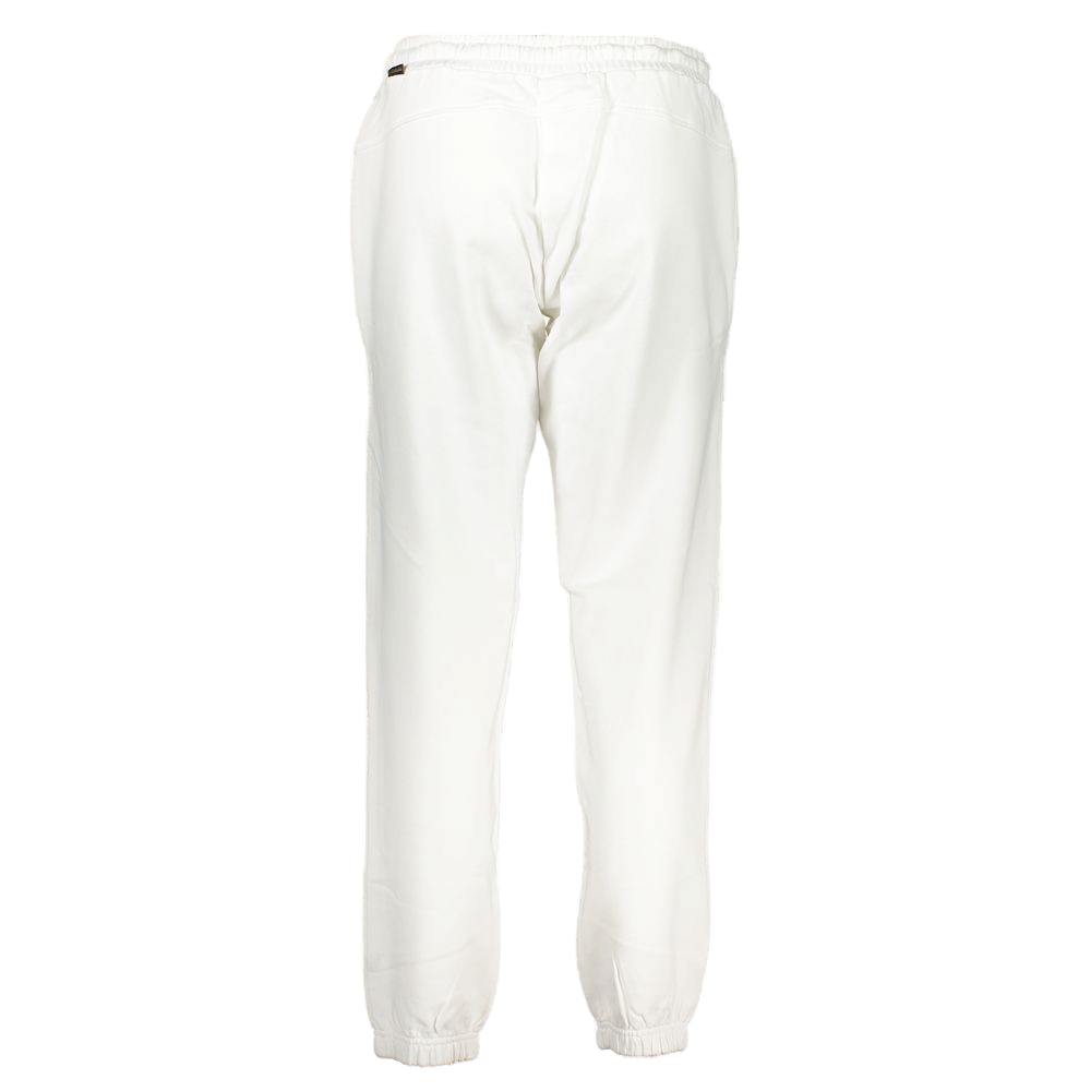 Napapijri Brushed Cotton Joggers — White, view 2