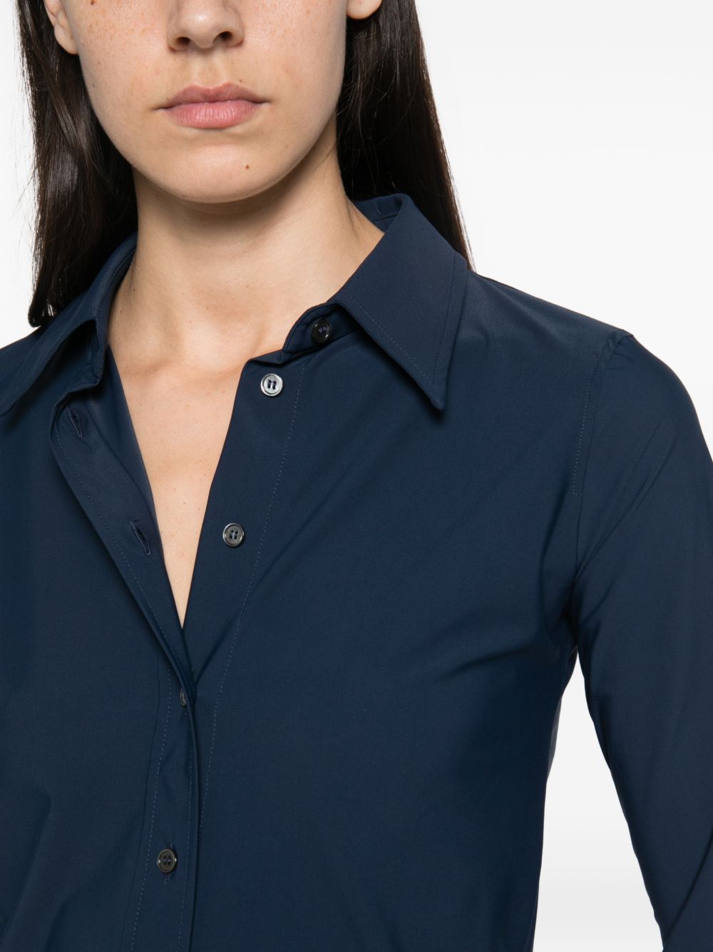 ARCHIVIO '67 Long-Sleeved Shirt — Navy, view 2