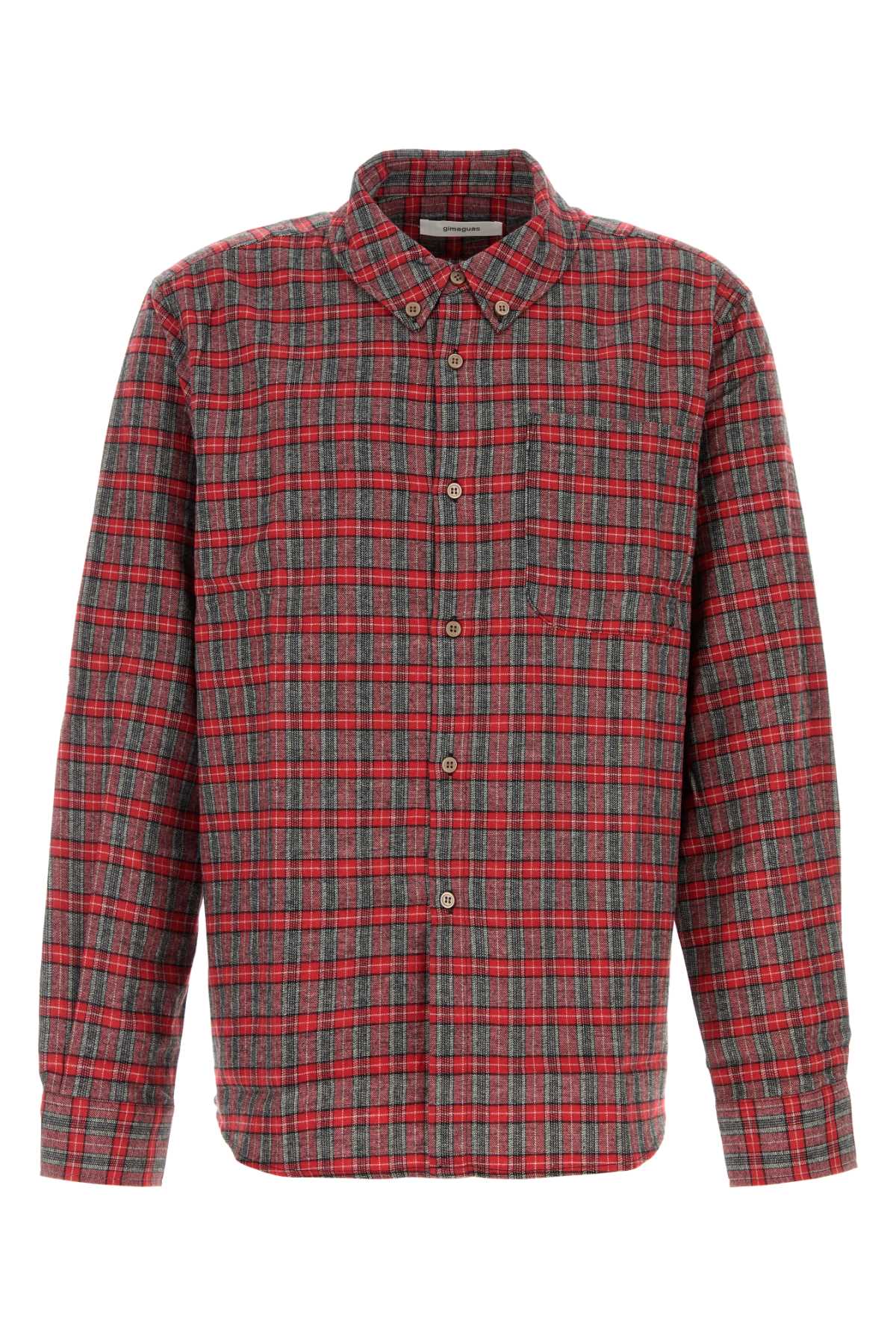 Gimaguas Checks Shirt — Red by Gimaguas