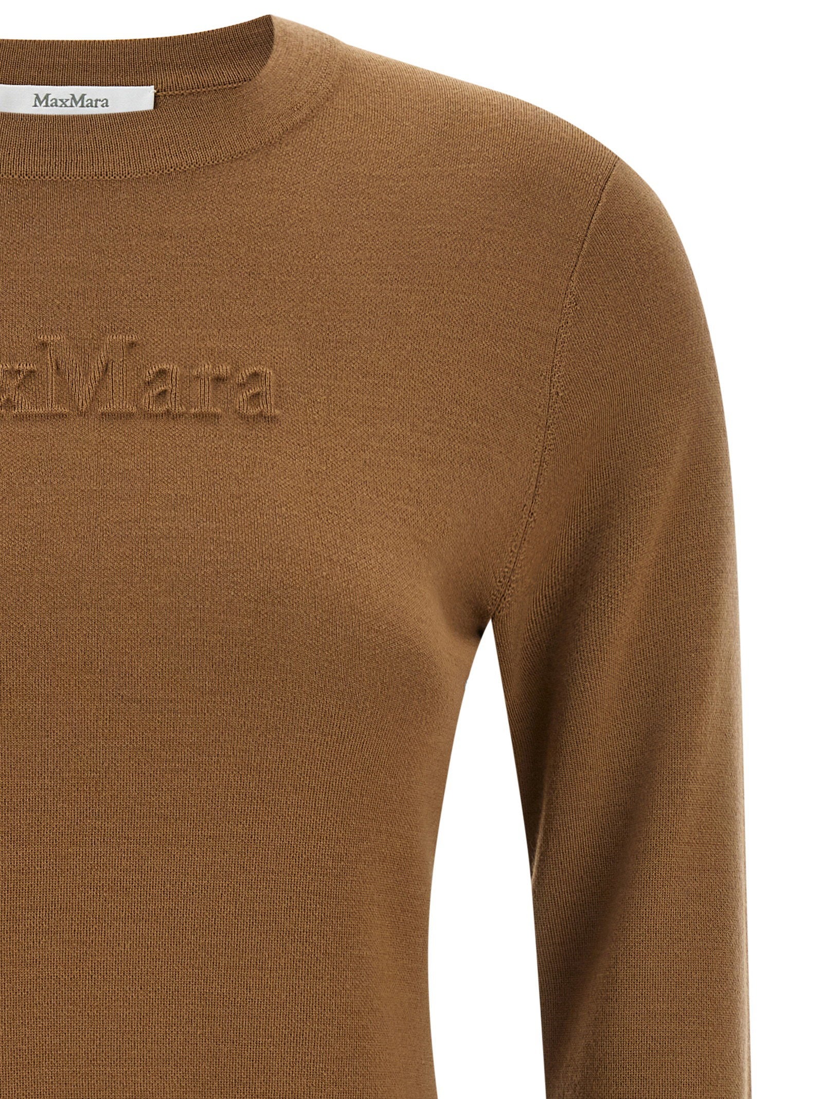 Max Mara Manto Sweater — Camel, view 3