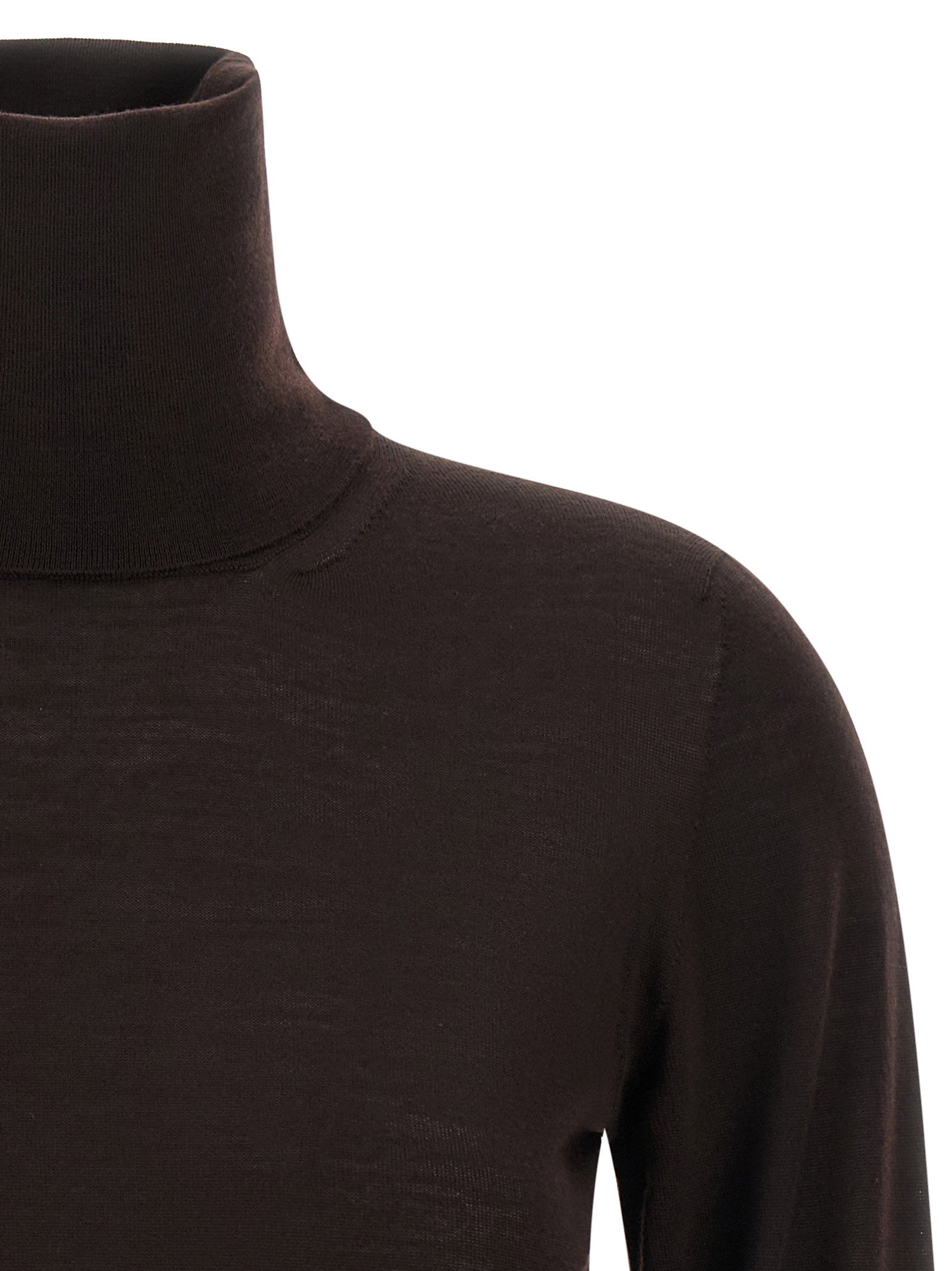 Max Mara Saluto Sweater — Brown, view 3