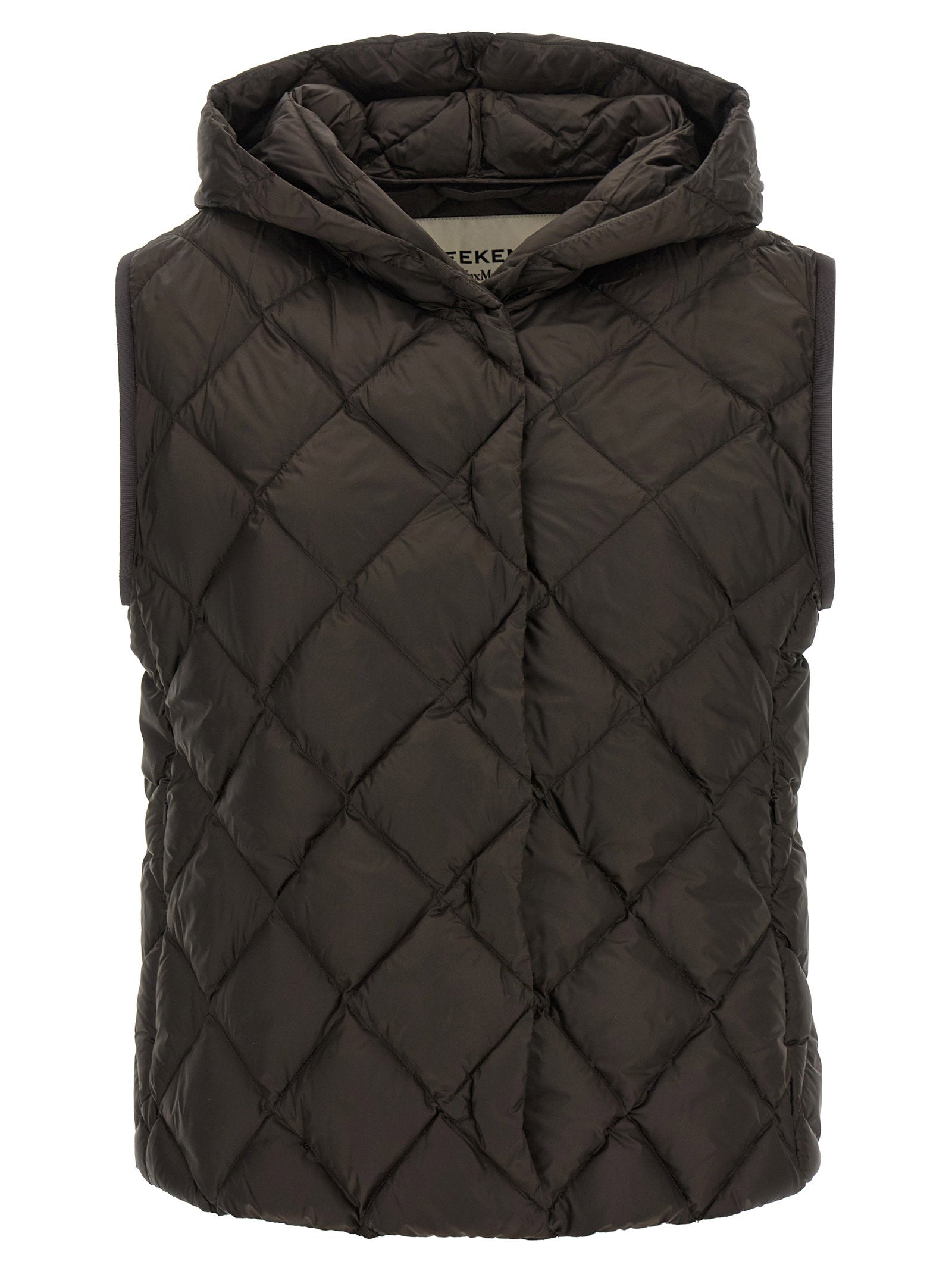 Weekend Max Mara Giochi Vest — Brown by Weekend Max Mara