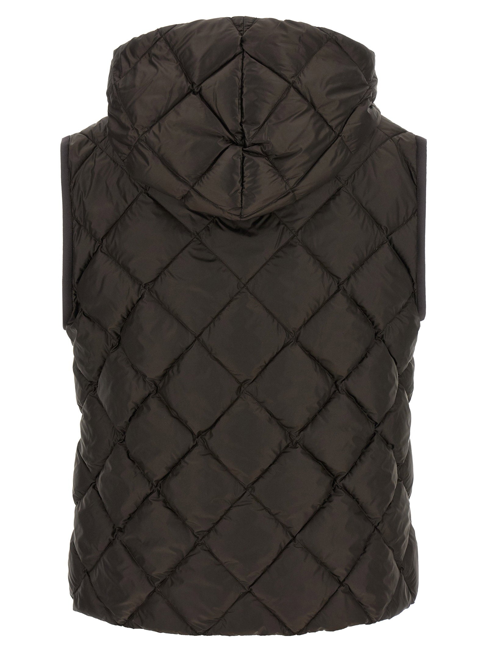 Weekend Max Mara Giochi Vest — Brown, view 2
