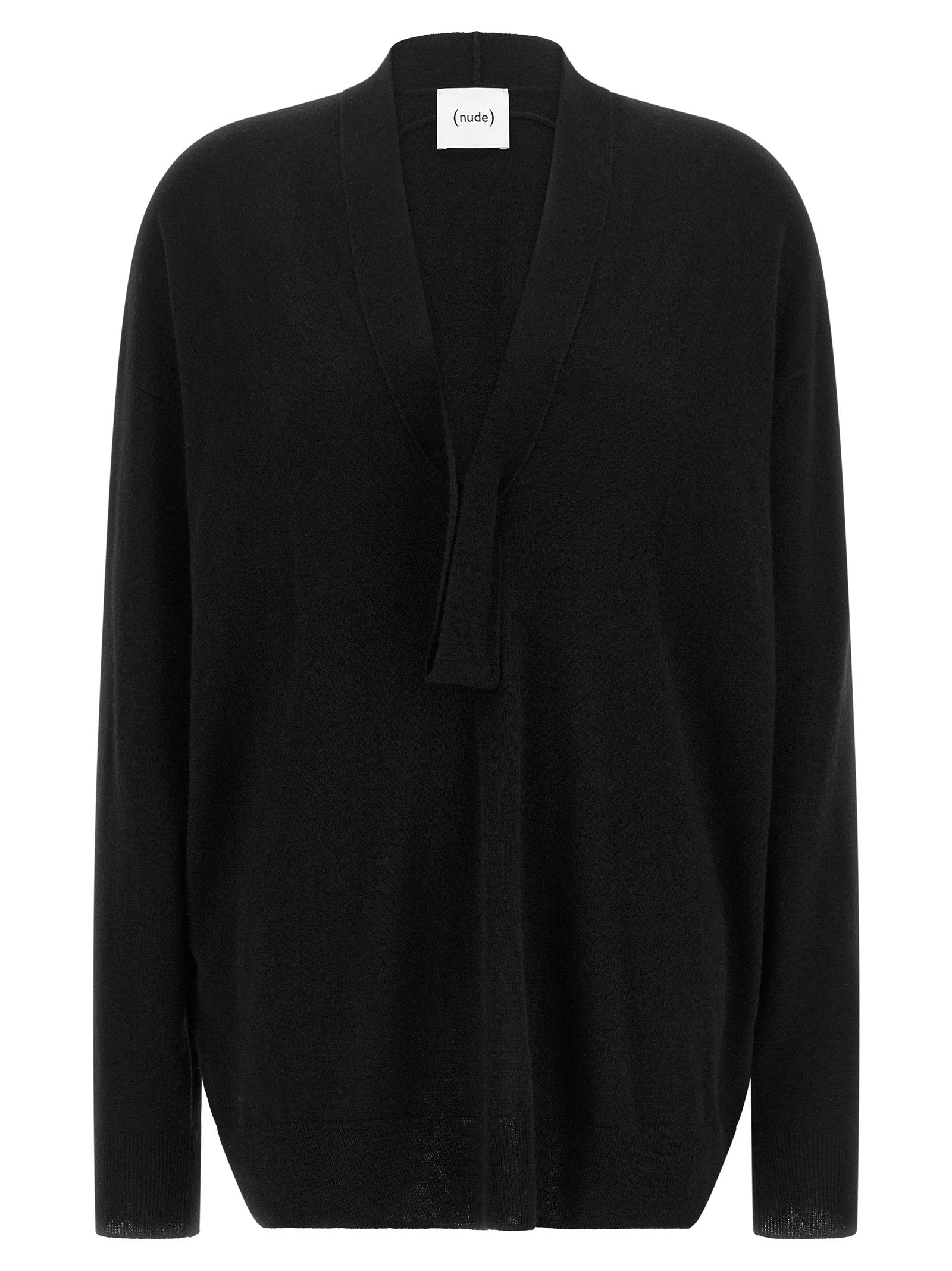 Nude Wool-Cashmere Ring Neck Cardigan by Nude