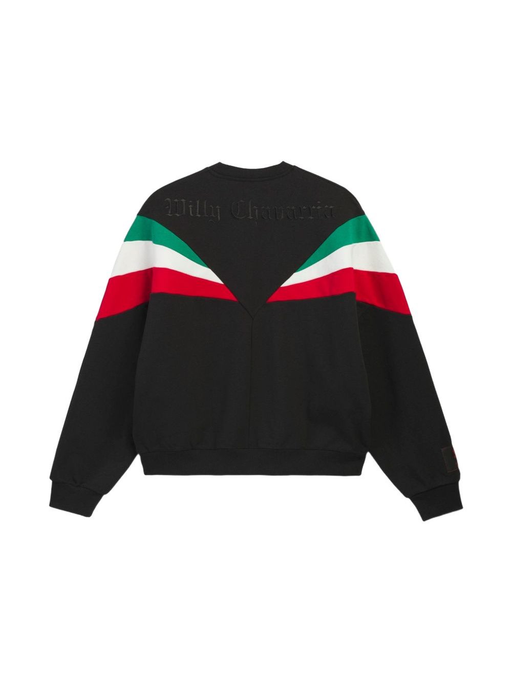 ADIDAS BY WILLY CHAVARRIA Color-Block Sweatshirt — Black, view 5