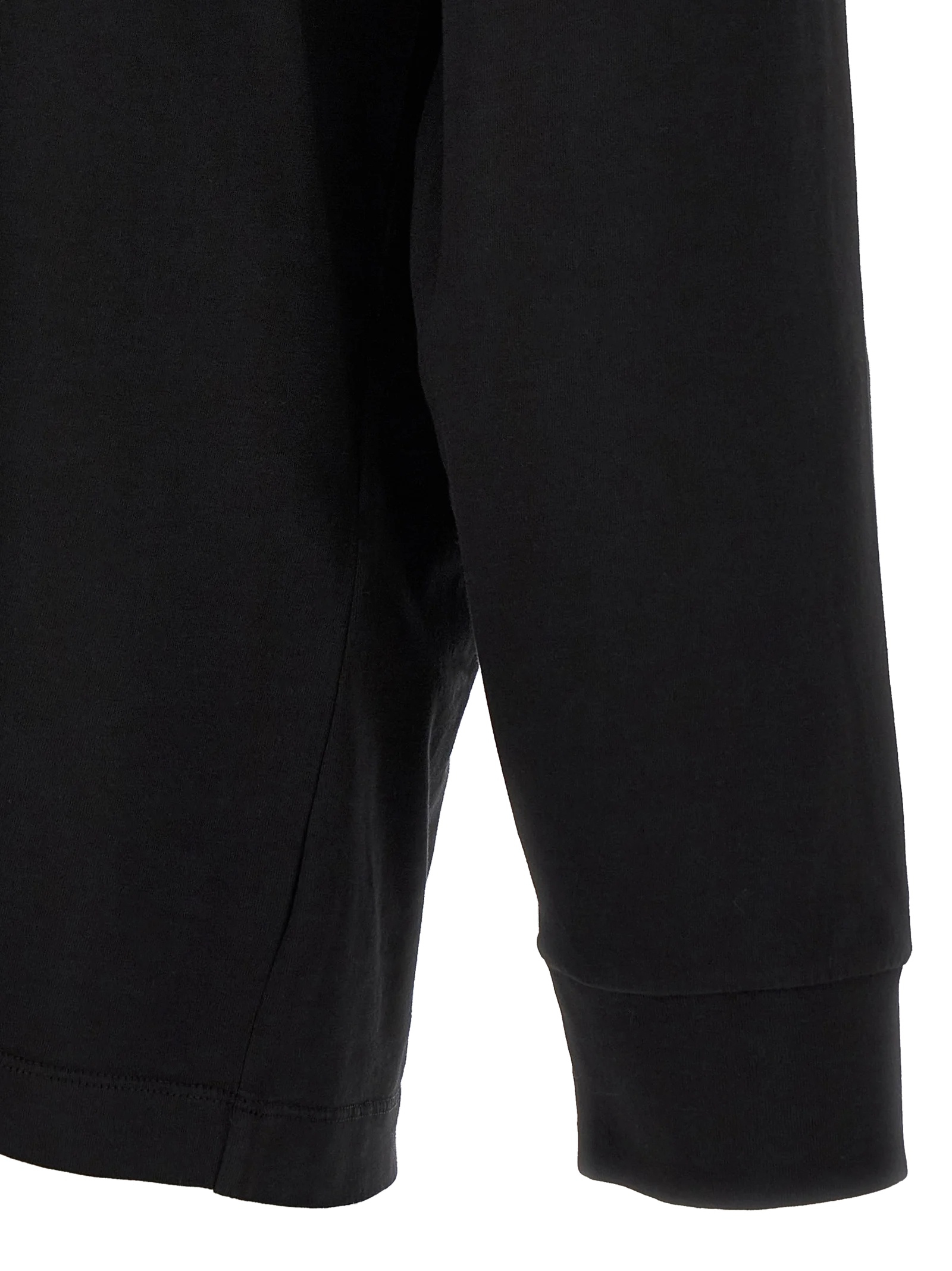 MM6 Maison Margiela Long Sleeve T-Shirt — Black, view 4