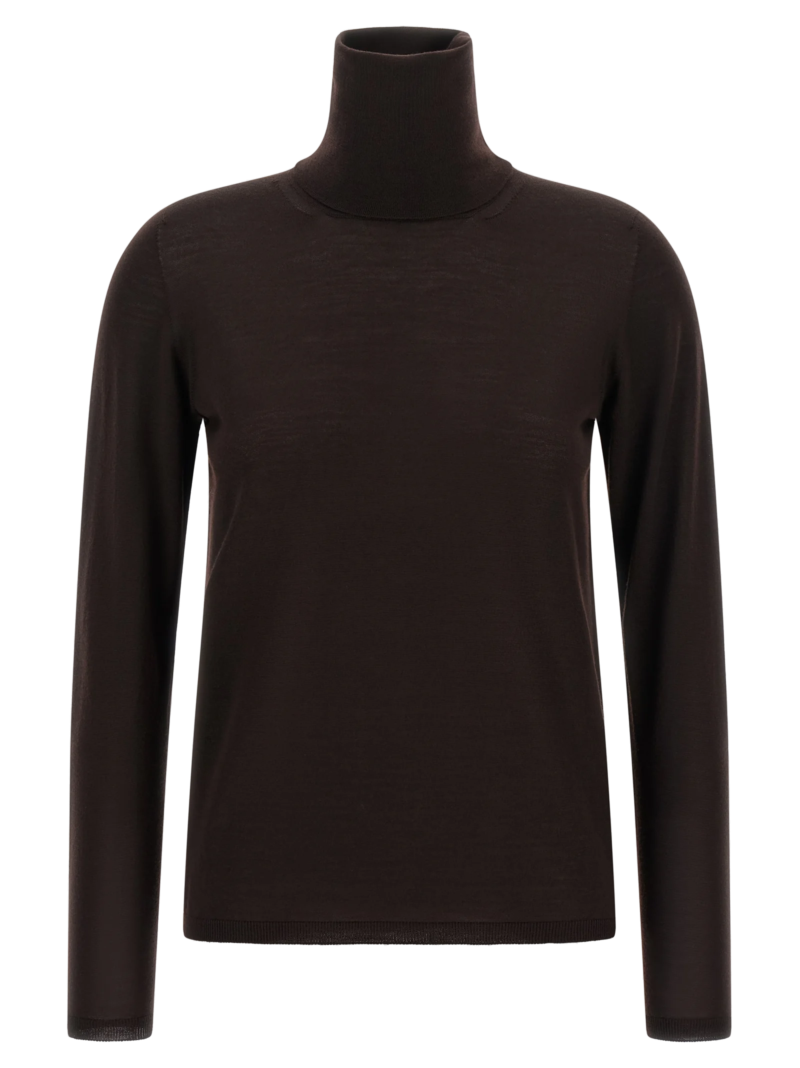 Max Mara Saluto Turtleneck — Brown by Max Mara