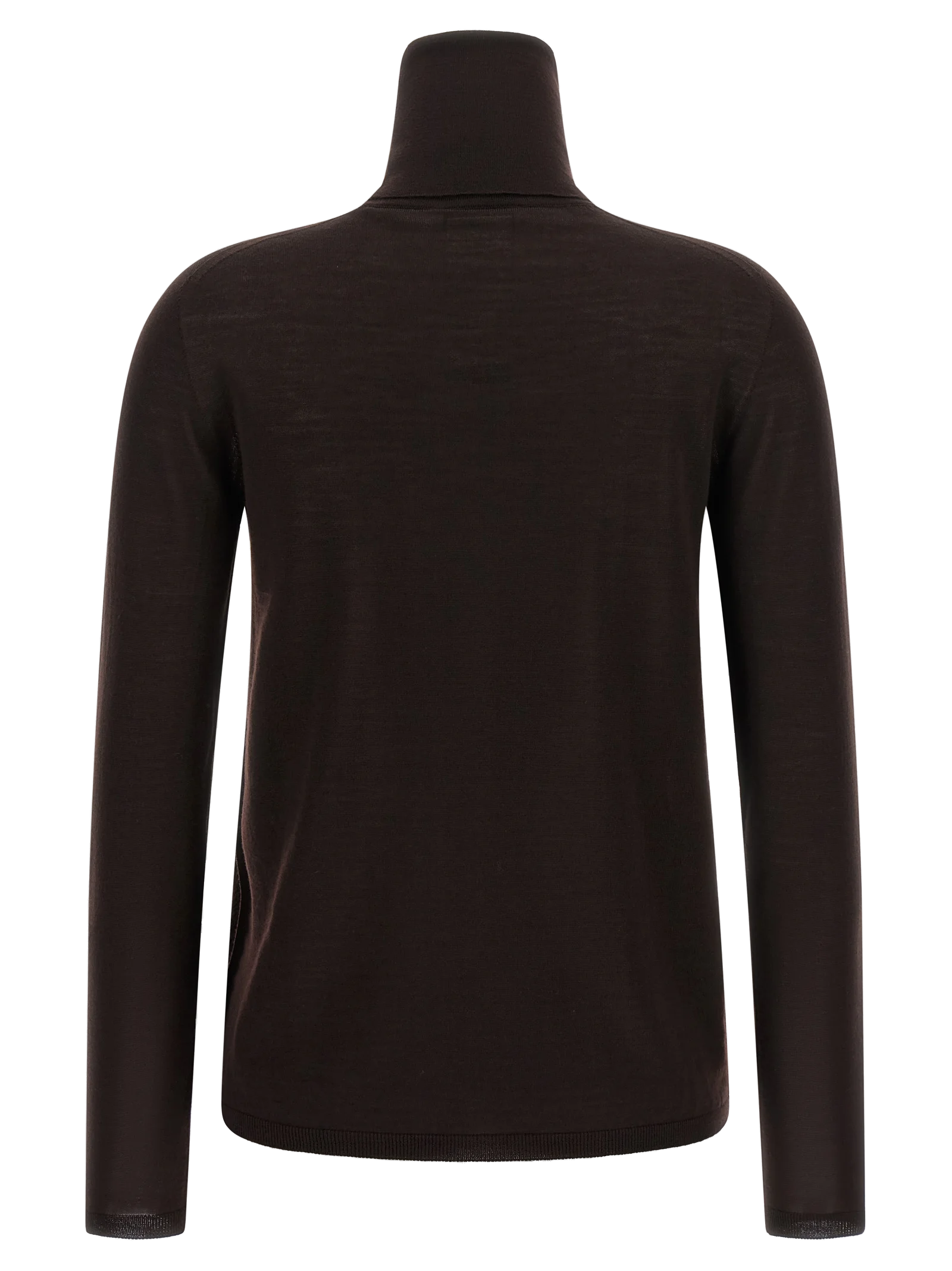 Max Mara Saluto Turtleneck — Brown, view 2
