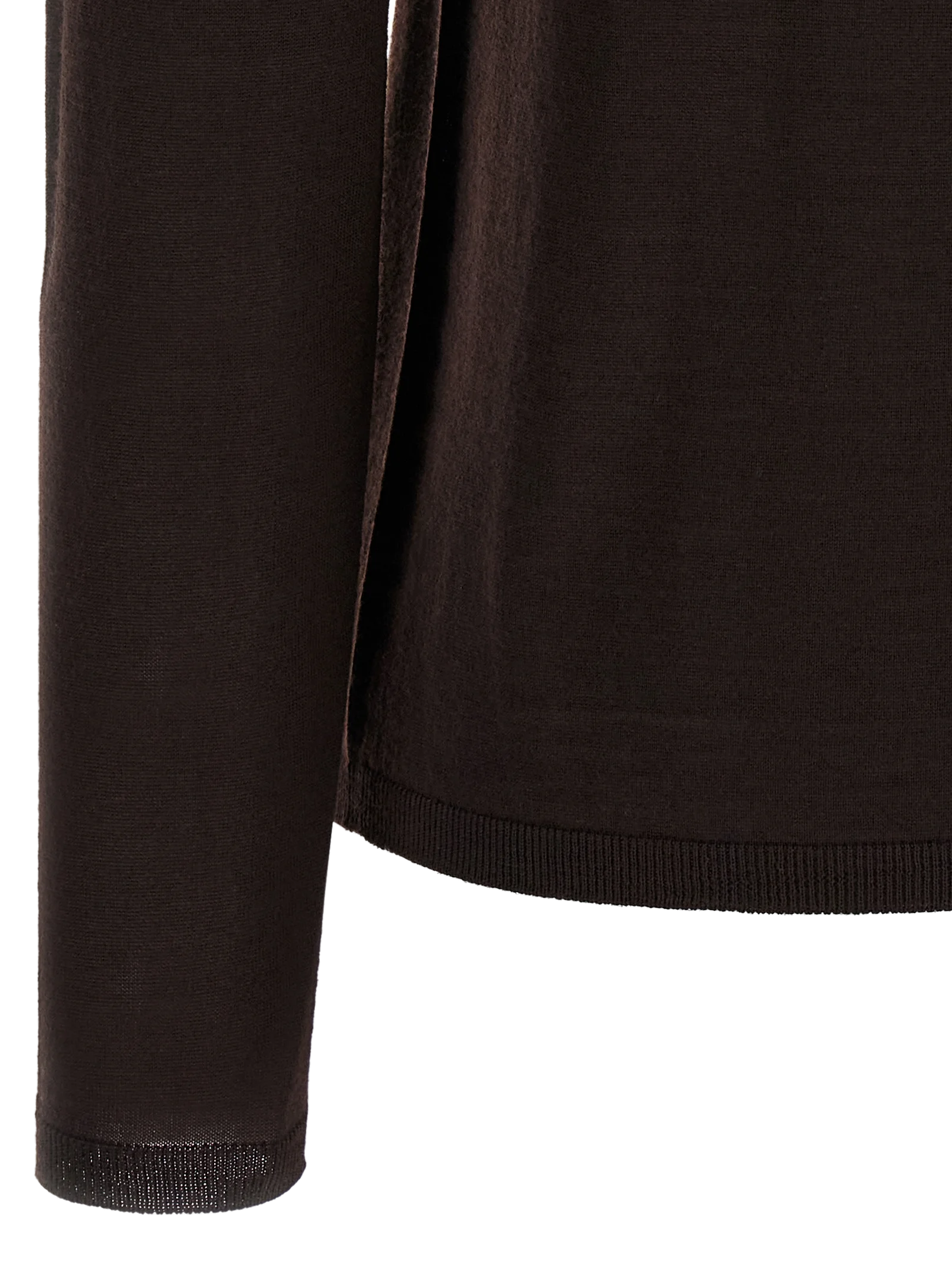 Max Mara Saluto Turtleneck — Brown, view 4
