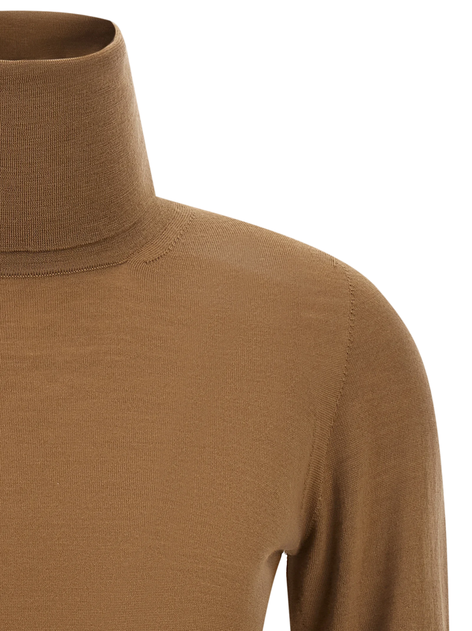 Max Mara Turtleneck — Beige, view 3