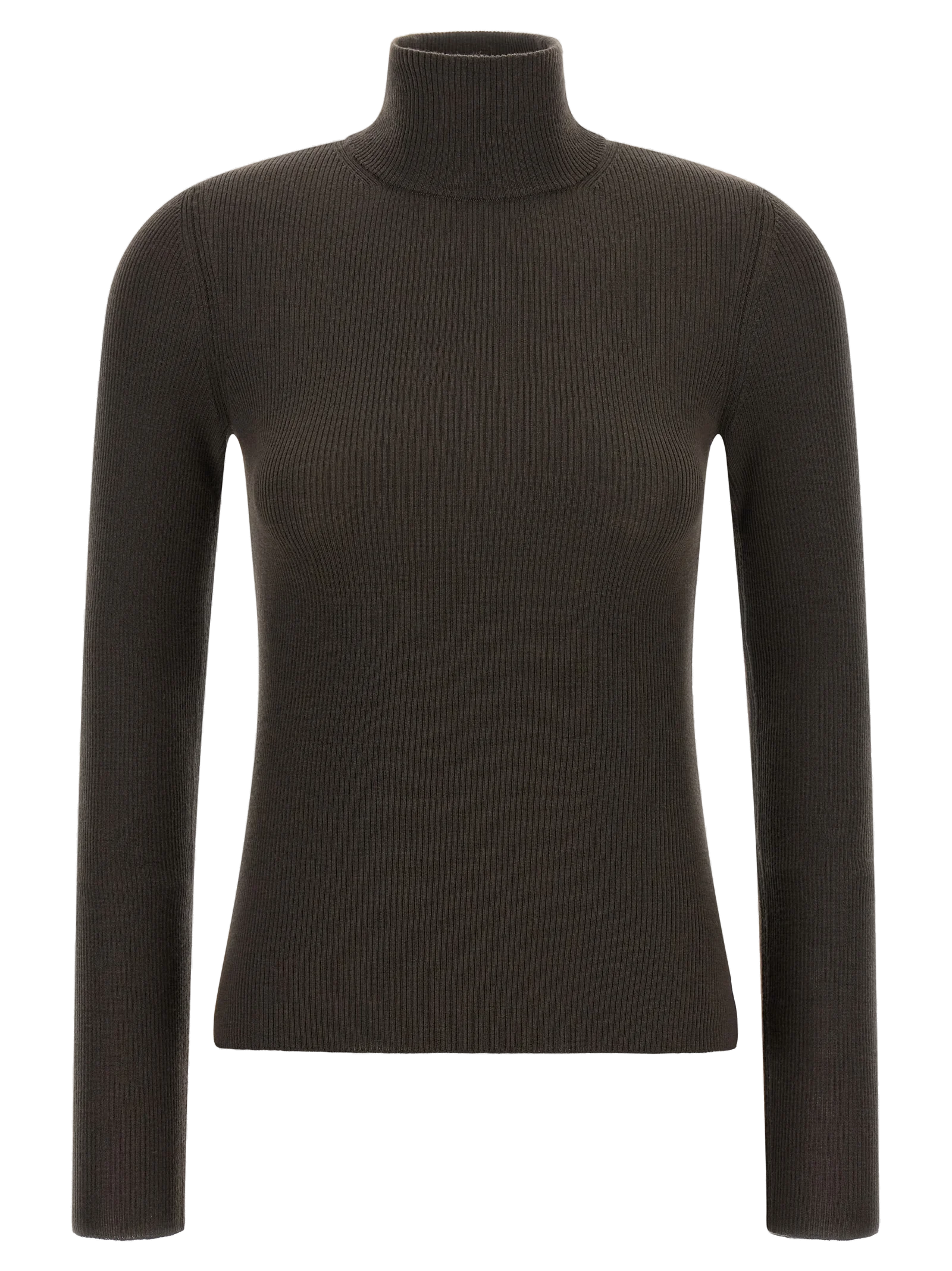 Max Mara Cavallo Turtleneck — Brown by Max Mara