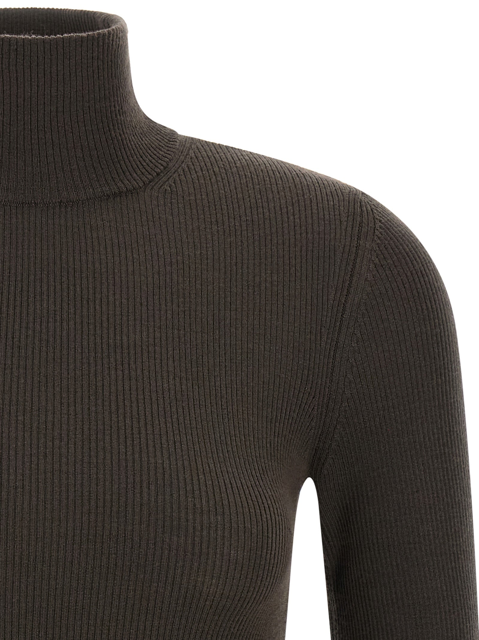 Max Mara Cavallo Turtleneck — Brown, view 3
