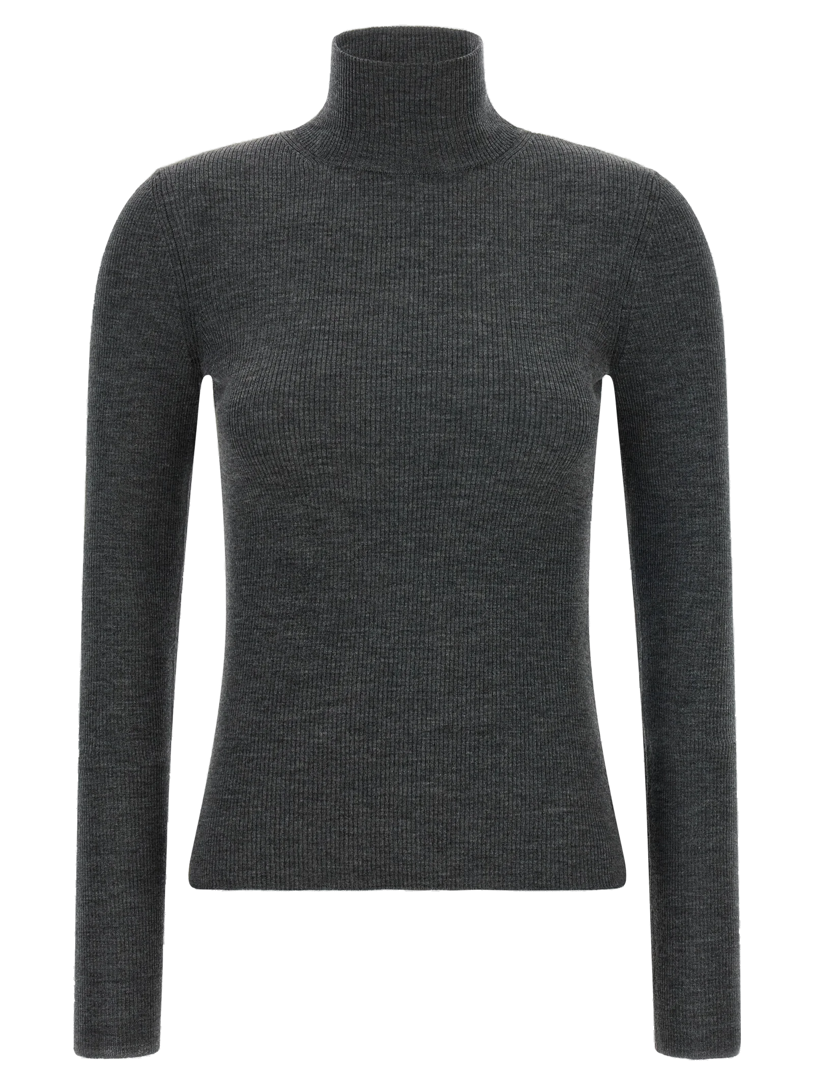 Max Mara Cavallo Turtleneck Sweater — Gray by Max Mara