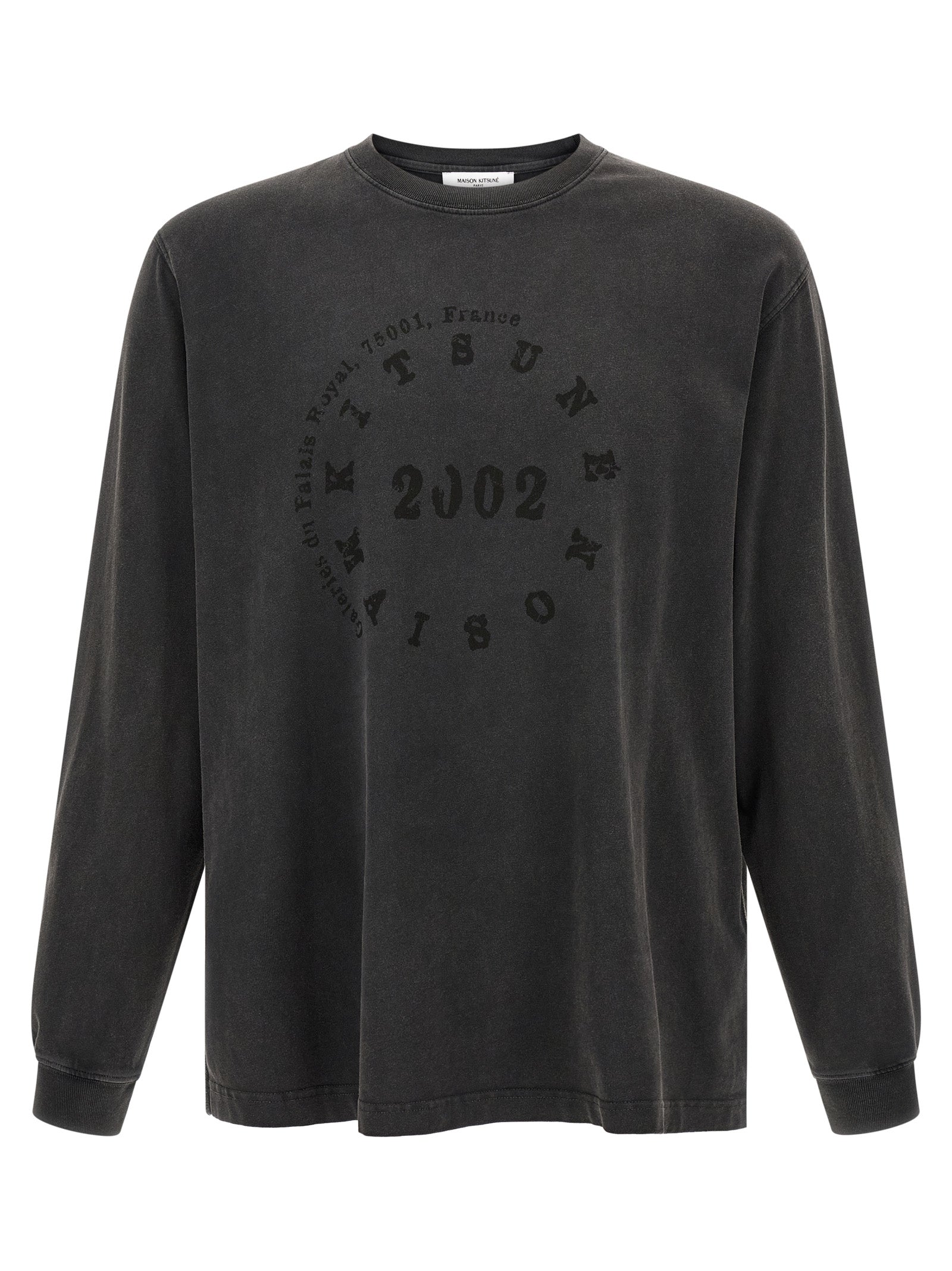 Maison Kitsuné Organic Cotton T-Shirt — Black by Maison Kitsune