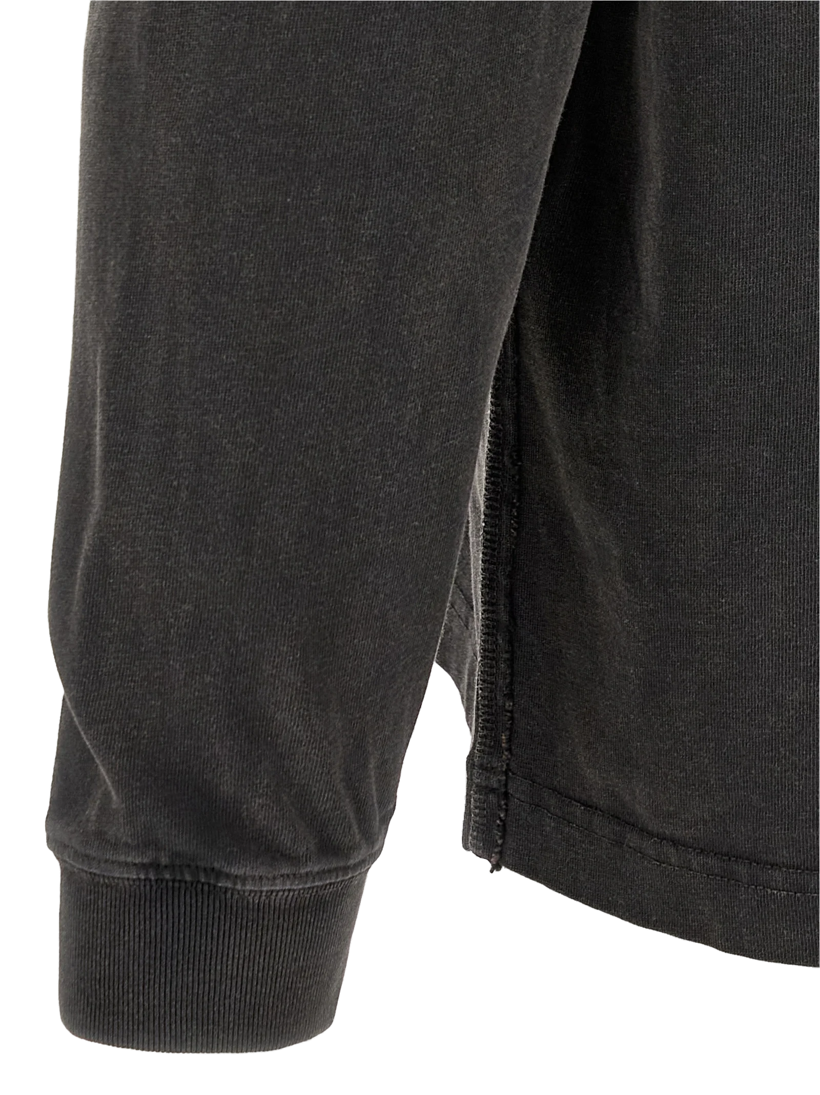 Maison Kitsuné Organic Cotton T-Shirt — Black, view 4