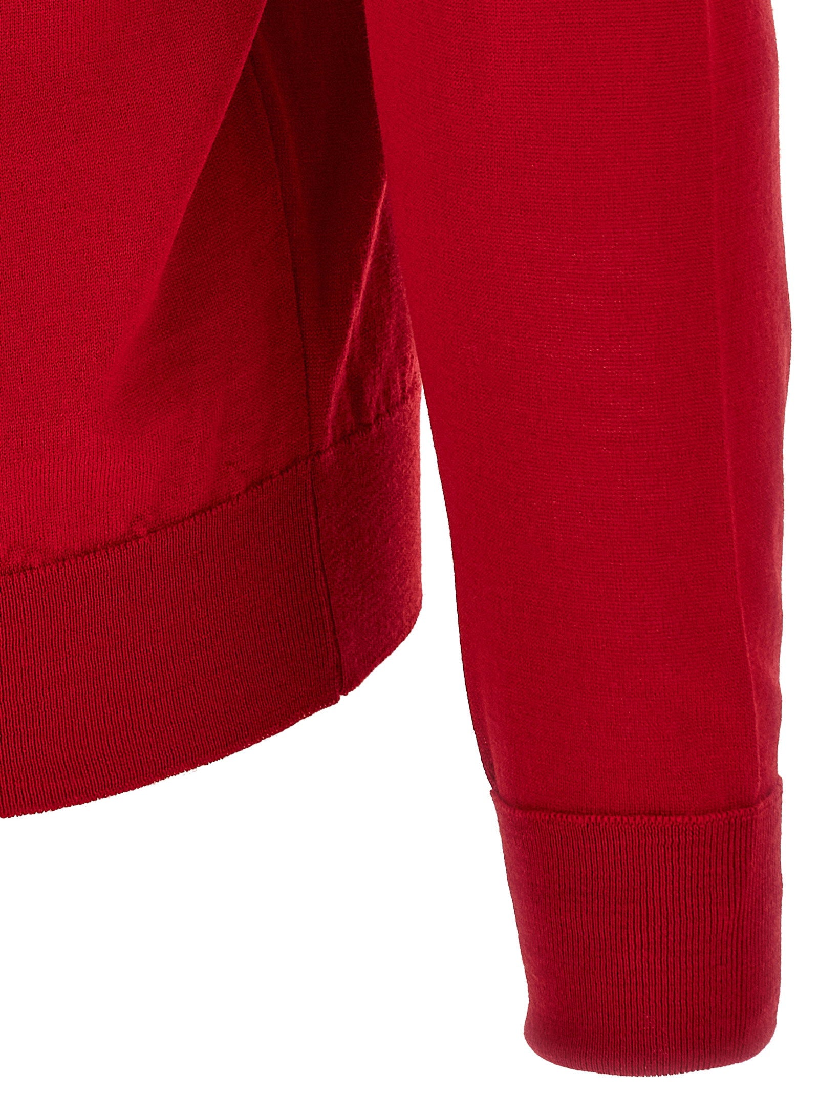 John Smedley Dorset Polo Shirt — Red - XL, view 4