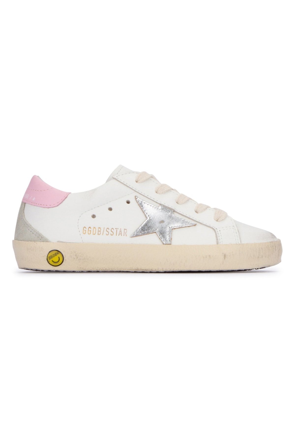 Golden Goose Kids Super-Star Sneaker — White by Golden Goose Kids