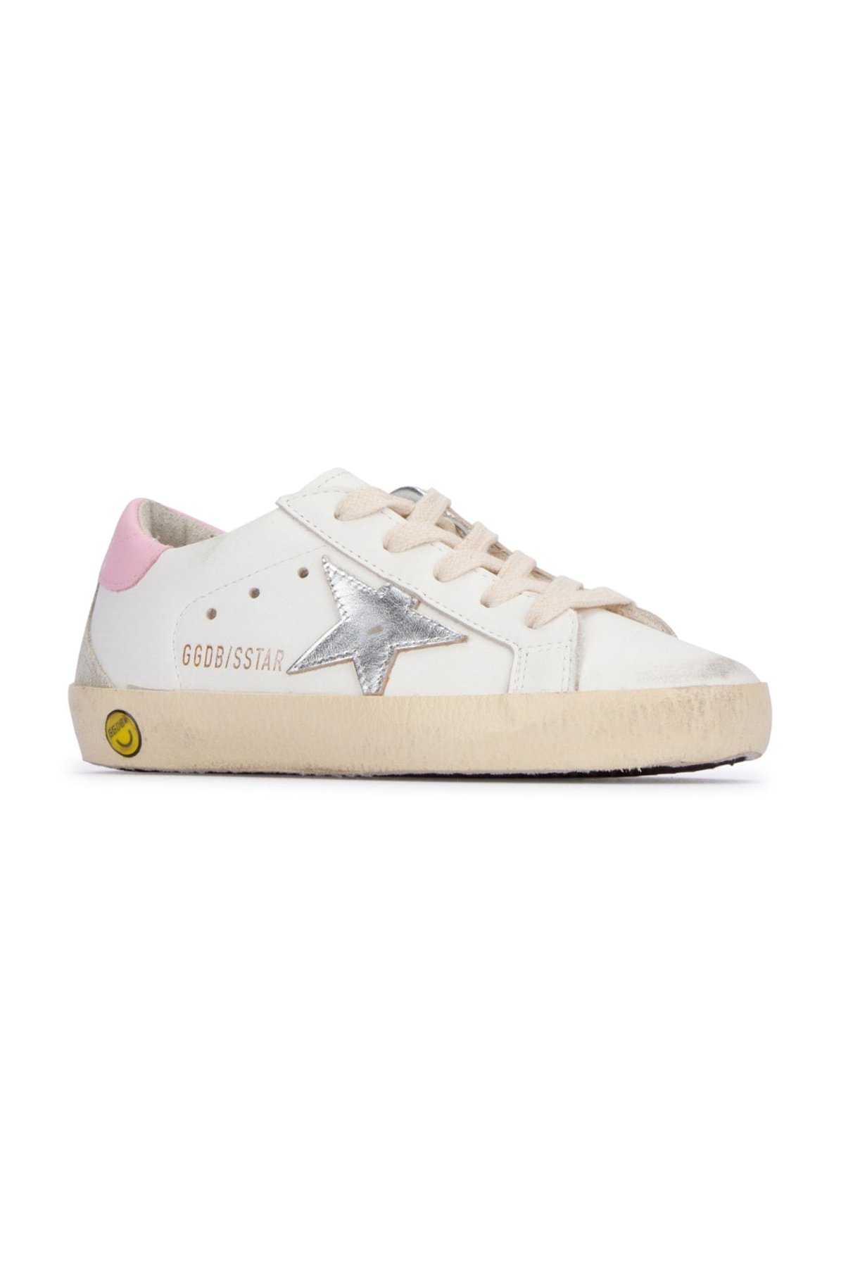 Golden Goose Kids Super-Star Sneaker — White, view 2