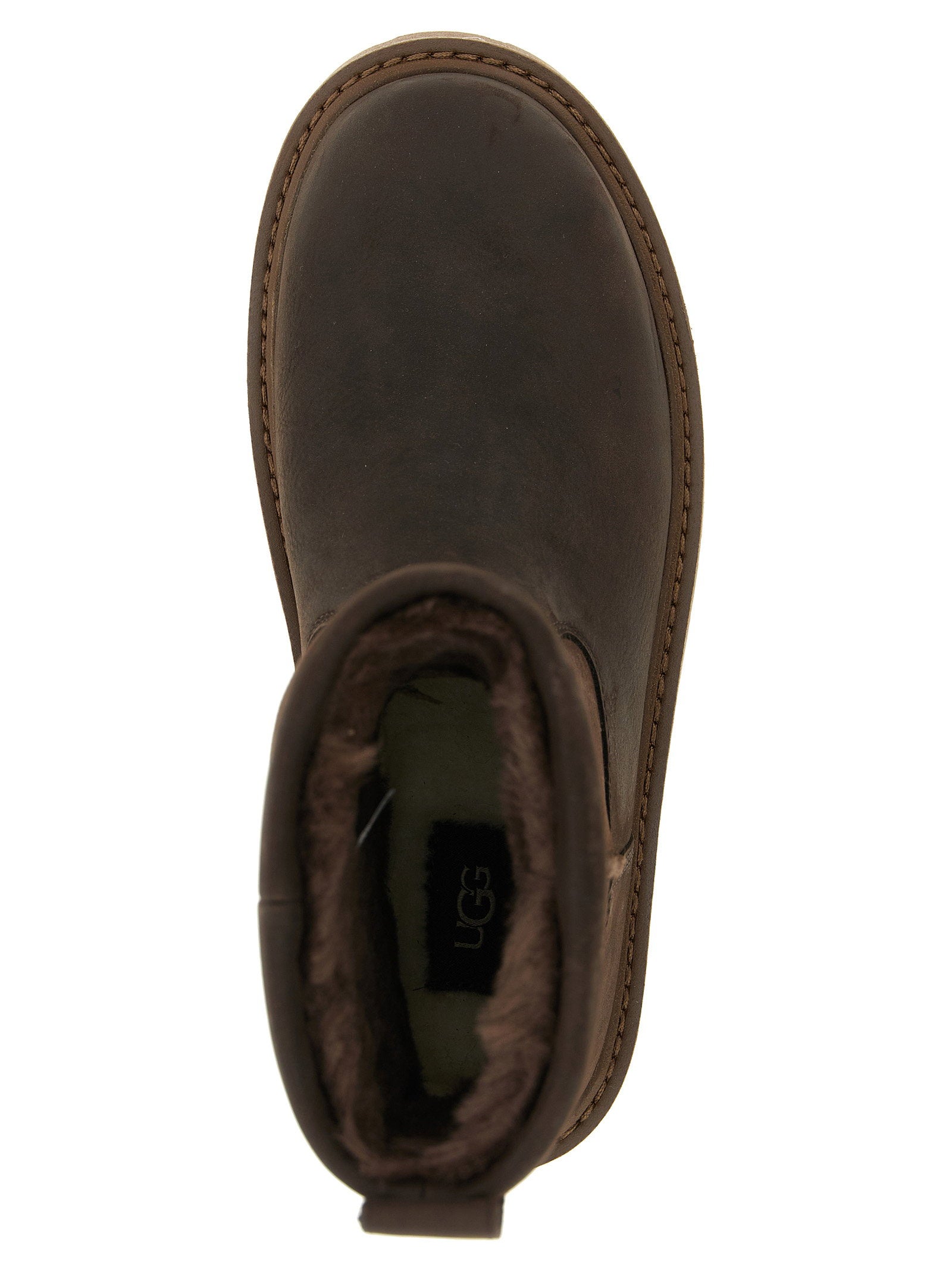 UGG Waterproof Nubuck Boot — Brown, view 4