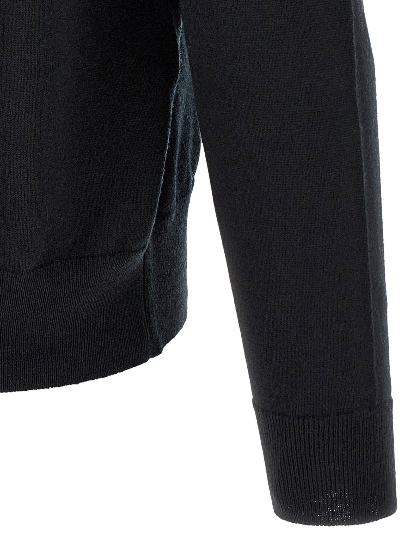 John Smedley Tibor Shirt — Black - L, view 4