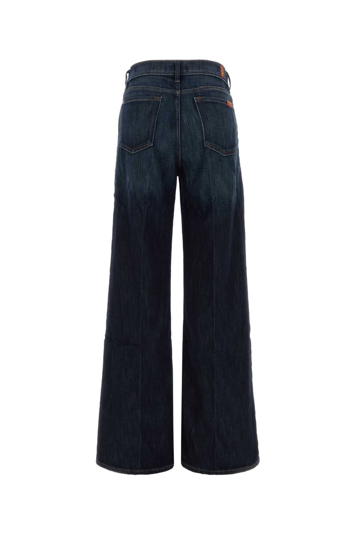 Seven For All Mankind Lotta Jeans — Navy, view 2