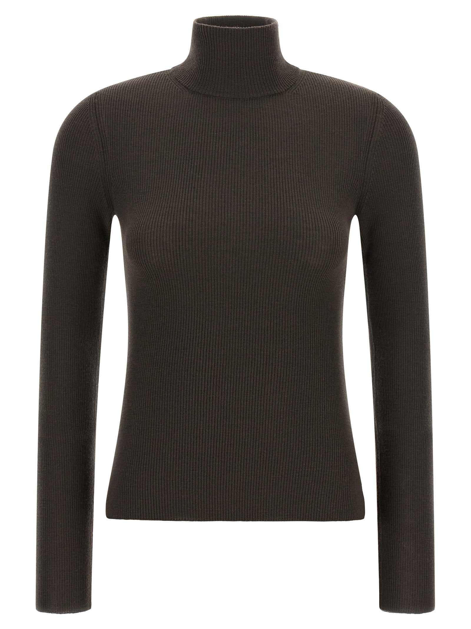Max Mara Turtleneck Sweater — Brown by Max Mara