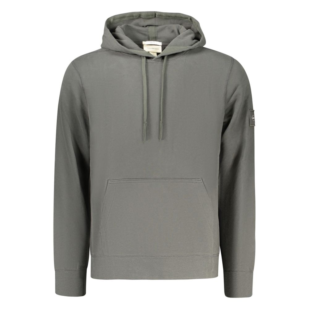 Calvin Klein Cotton Hoodie — Green by Calvin Klein