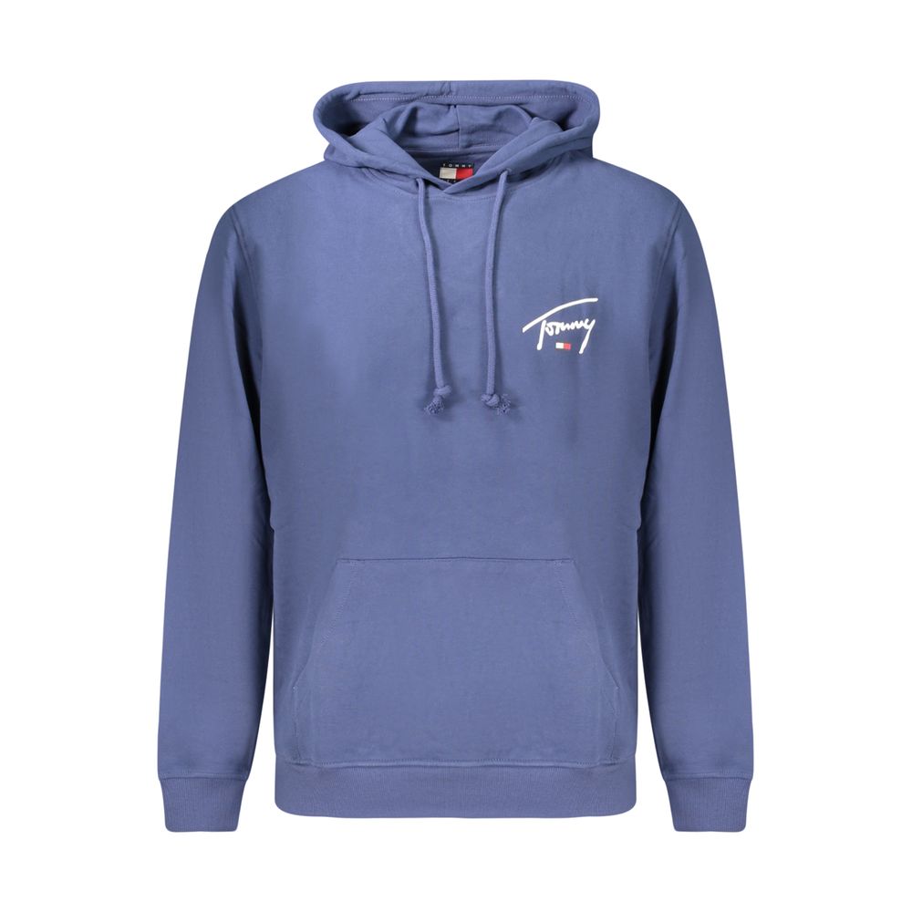 Tommy Hilfiger Cotton Logo Hoodie — Blue by Tommy Hilfiger