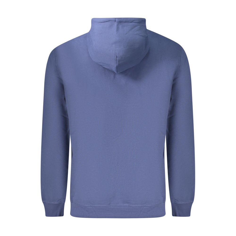 Tommy Hilfiger Cotton Logo Hoodie — Blue, view 2
