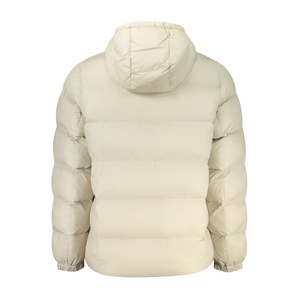 Calvin Klein Recycled Nylon Down Jacket — Beige, view 2