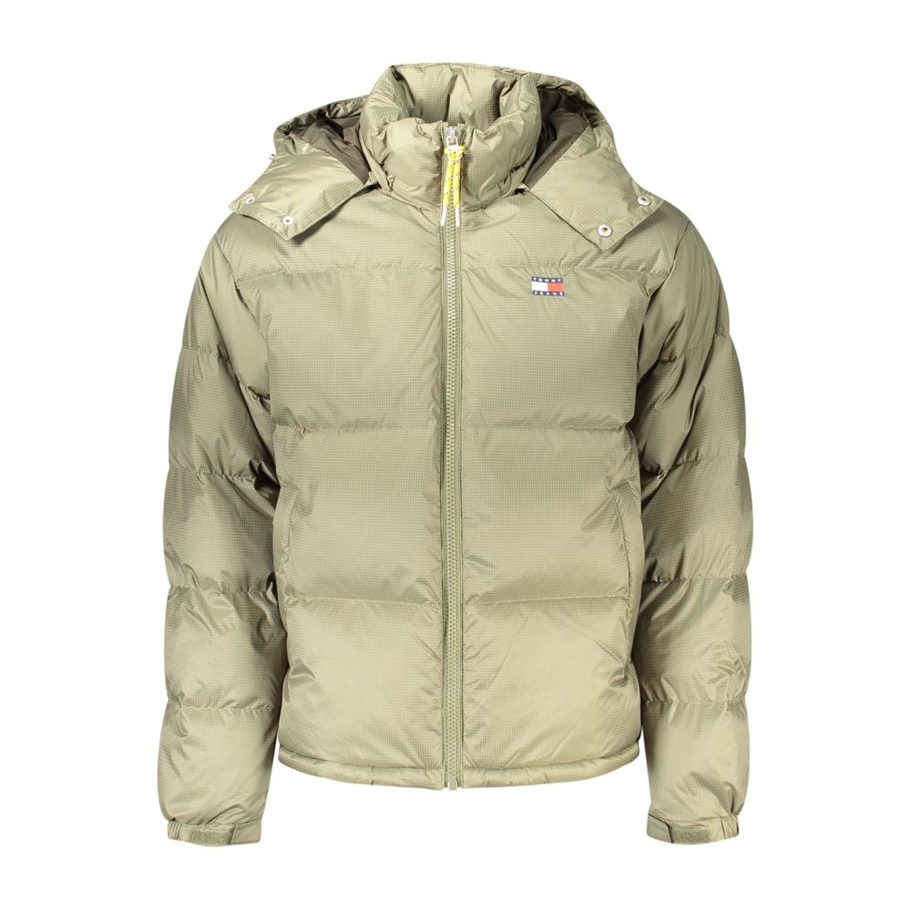 Tommy Hilfiger Water-Repellent Quilted Down Jacket — Green, view 2