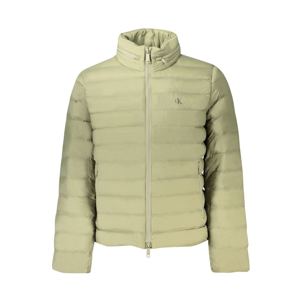 Calvin Klein Quilted Polyamide Shell Down Jacket — Green by Calvin Klein