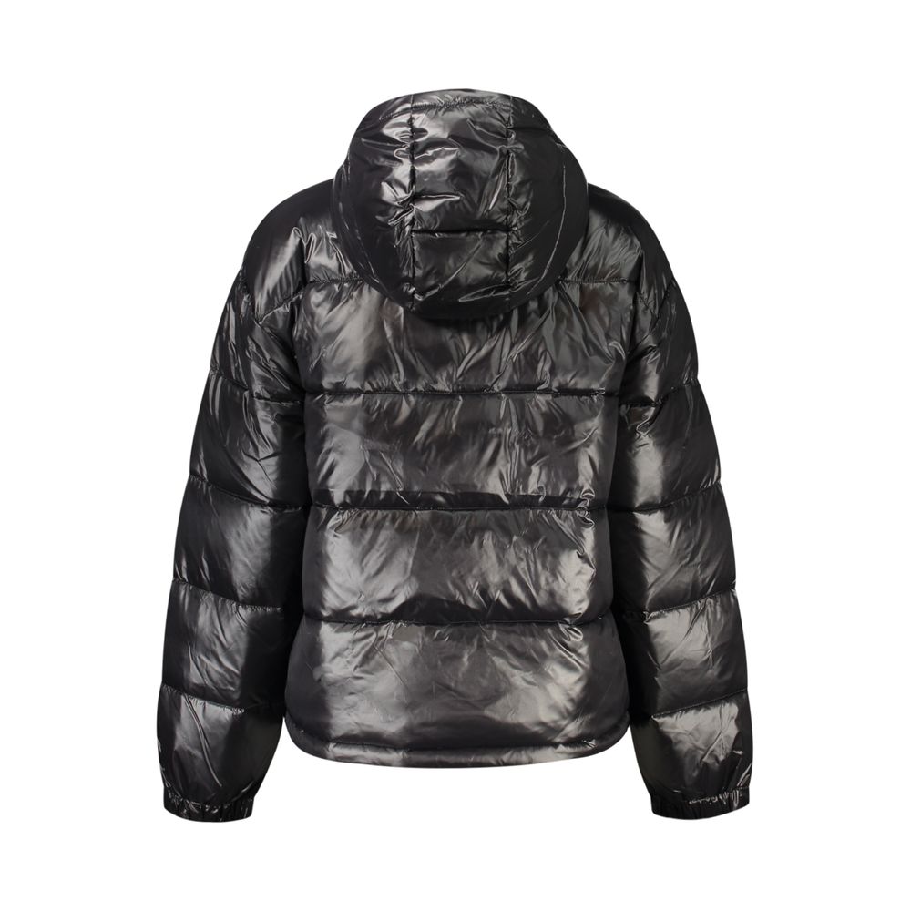 Calvin Klein Quilted Nylon Down Jacket — Black, view 2