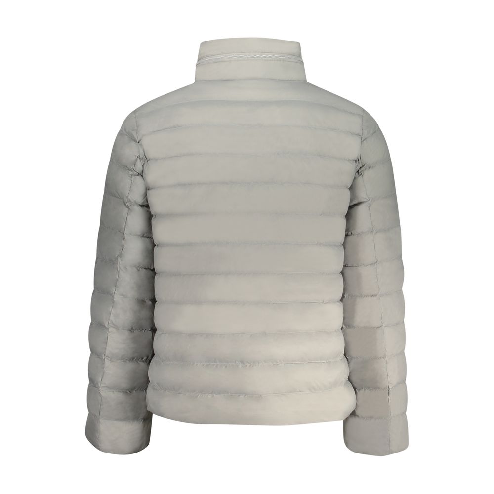 Calvin Klein Quilted Polyamide Down Jacket — Gray, view 2