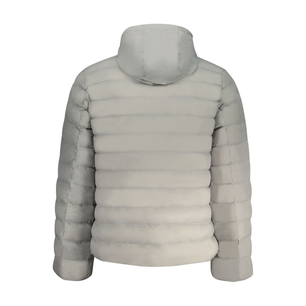 Calvin Klein Quilted Polyamide Down Jacket — Gray, view 3