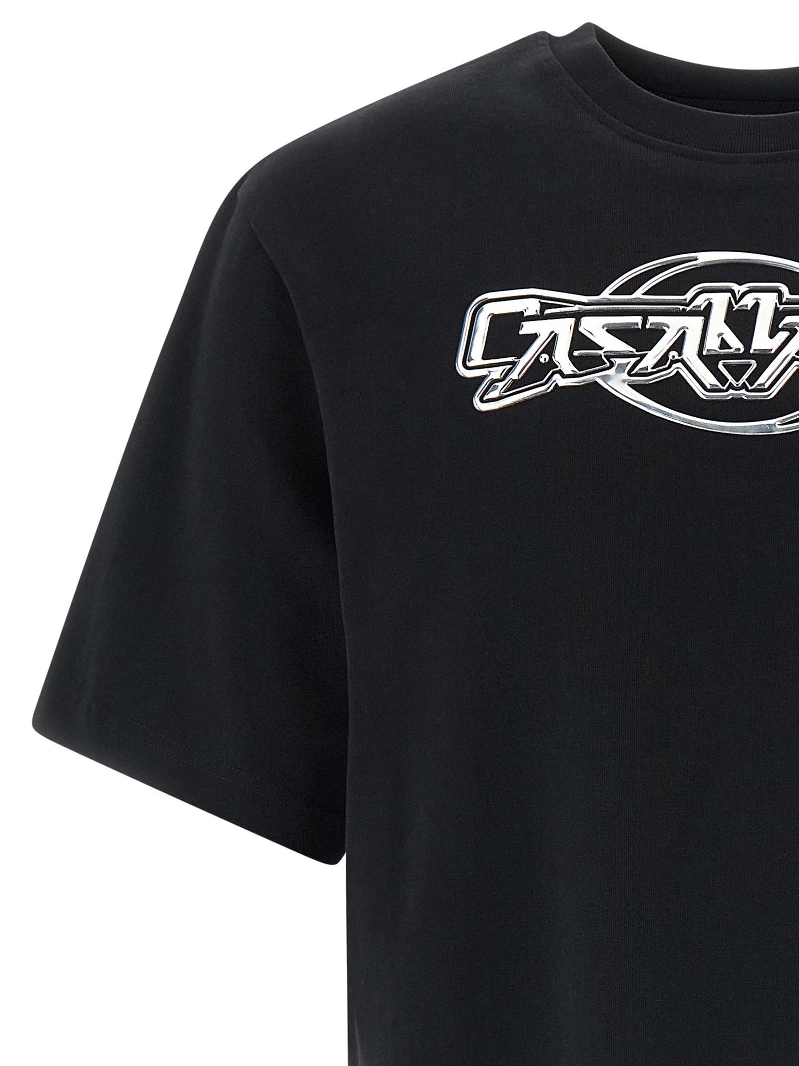 Casablanca Chrome T-Shirt — Black, view 3