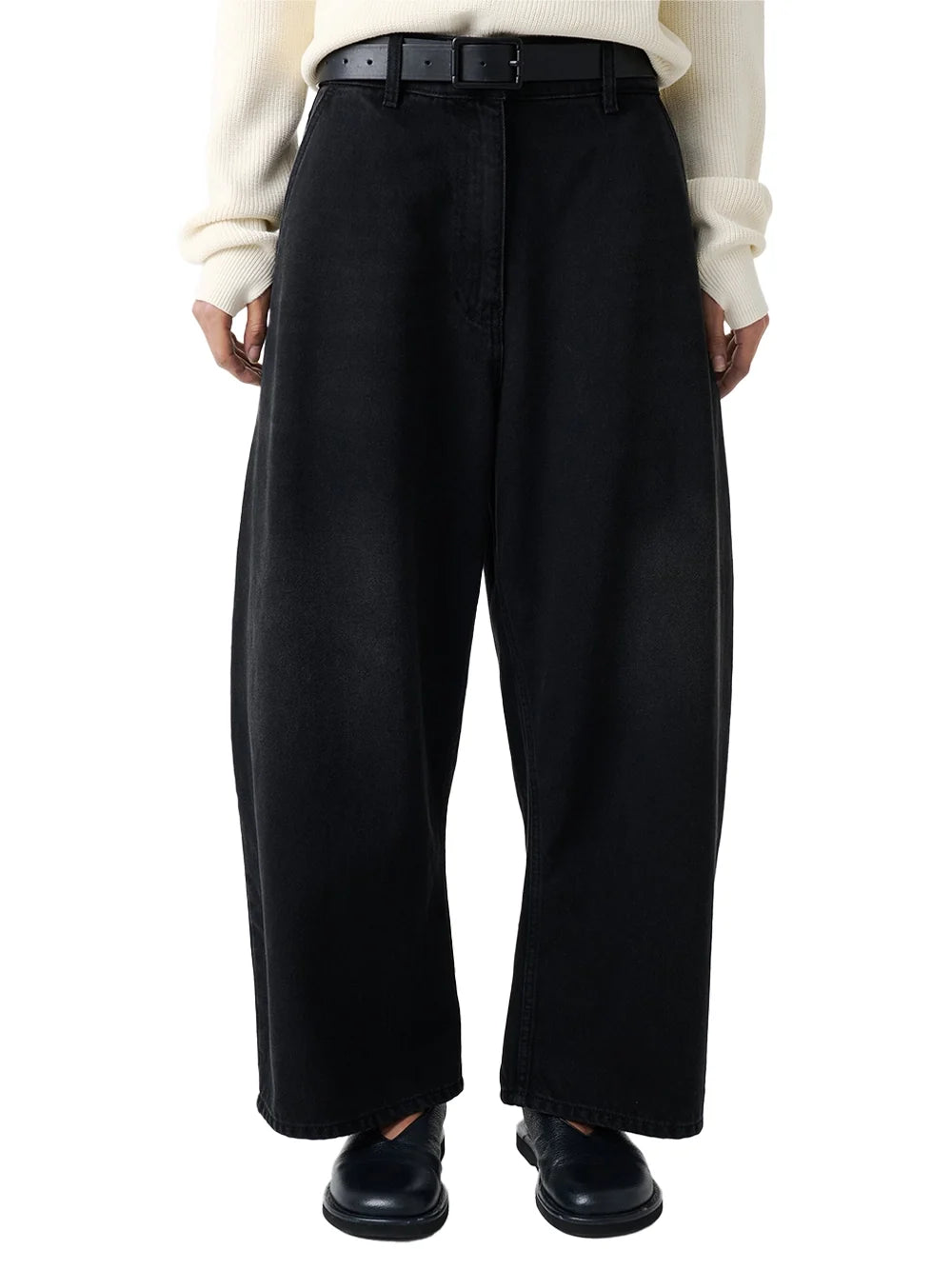 Studio Nicholson Chalco Joggers — Black, view 5