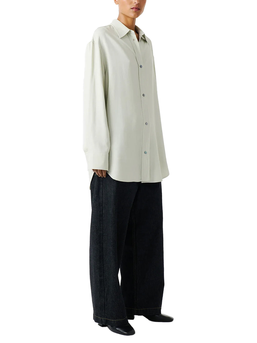Studio Nicholson Neive Jeans — Black, view 6