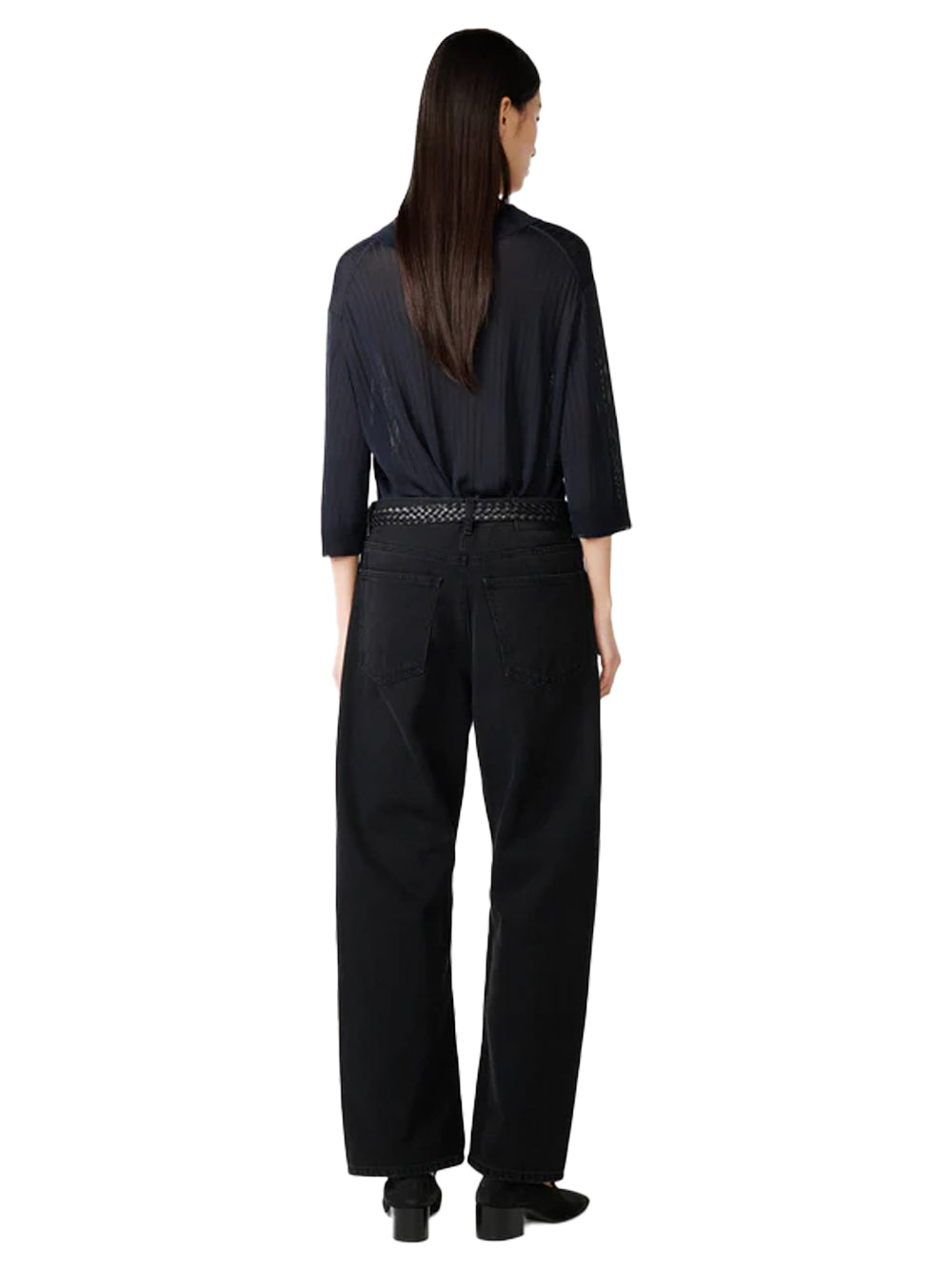 Studio Nicholson Denjo Jeans — Black, view 5
