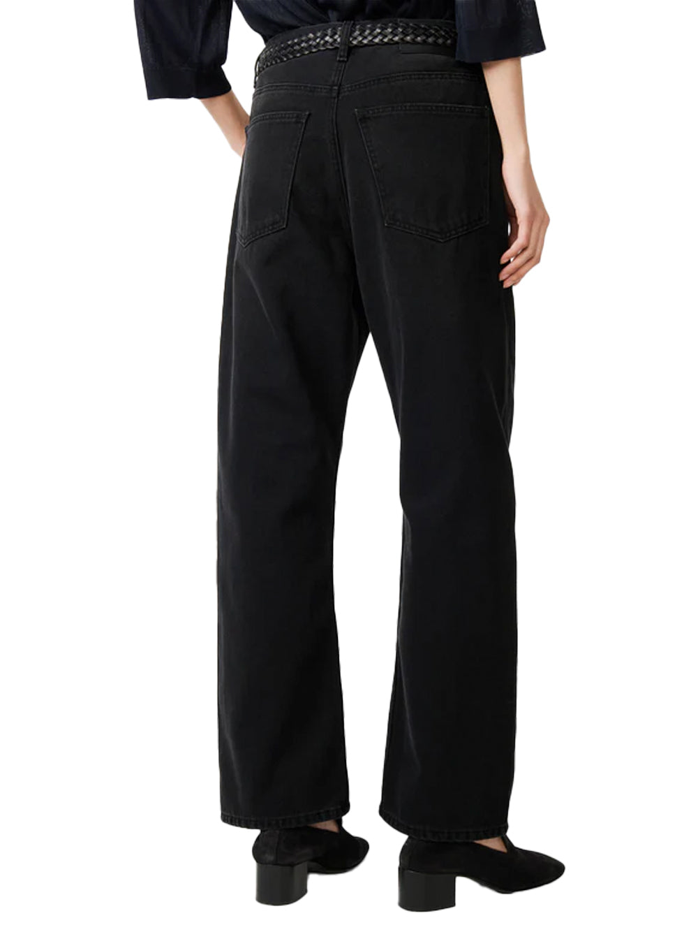 Studio Nicholson Denjo Jeans — Black, view 6