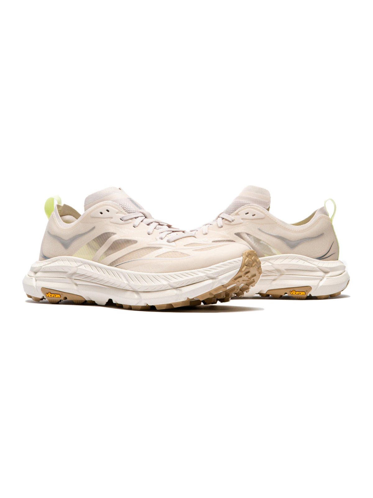 Hoka One One Mafate Speed Sneakers — Beige, view 3