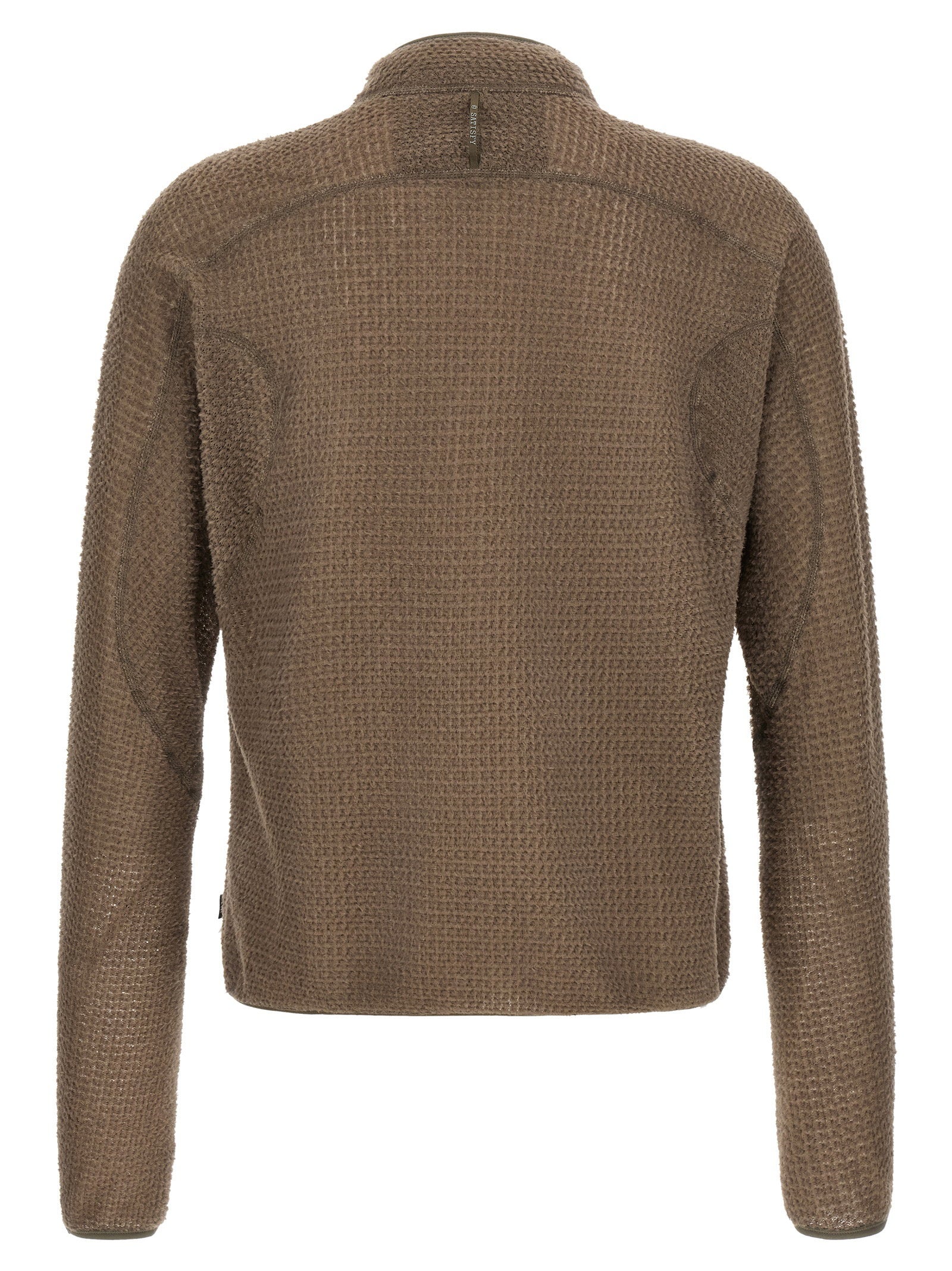 Satisfy Polartec® Alpha Fuzzfleece™ Sweatshirt — Taupe - L, view 2