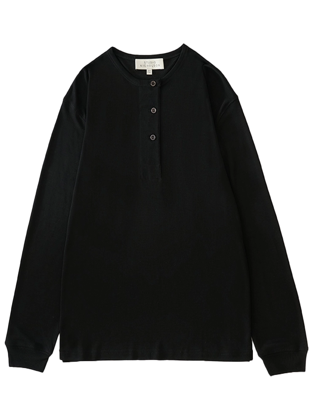 Studio Nicholson Ribbed Lyocell Jersey Sweatshirt by Studio Nicholson