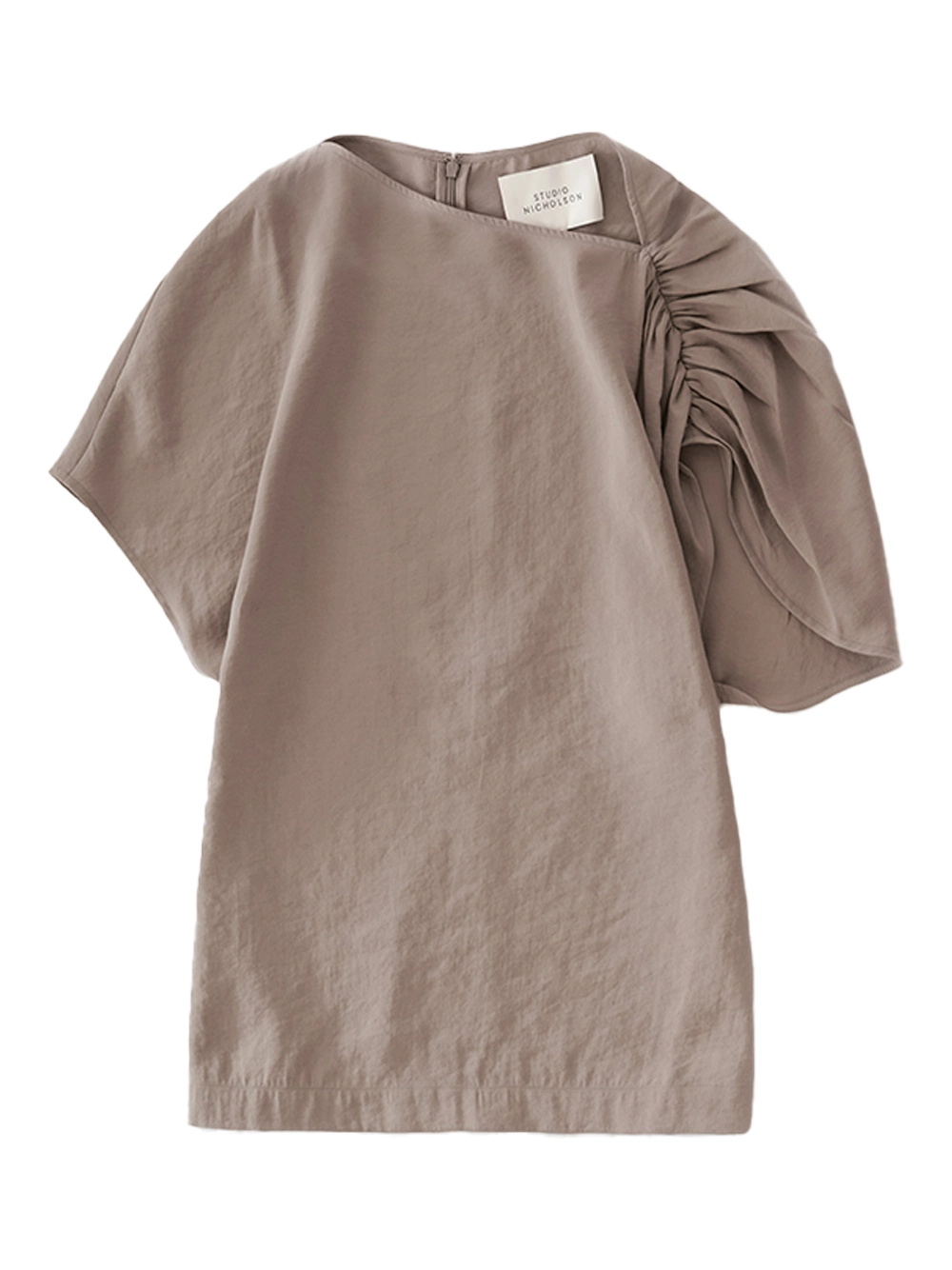 Studio Nicholson Carpi Blouse — Taupe by Studio Nicholson