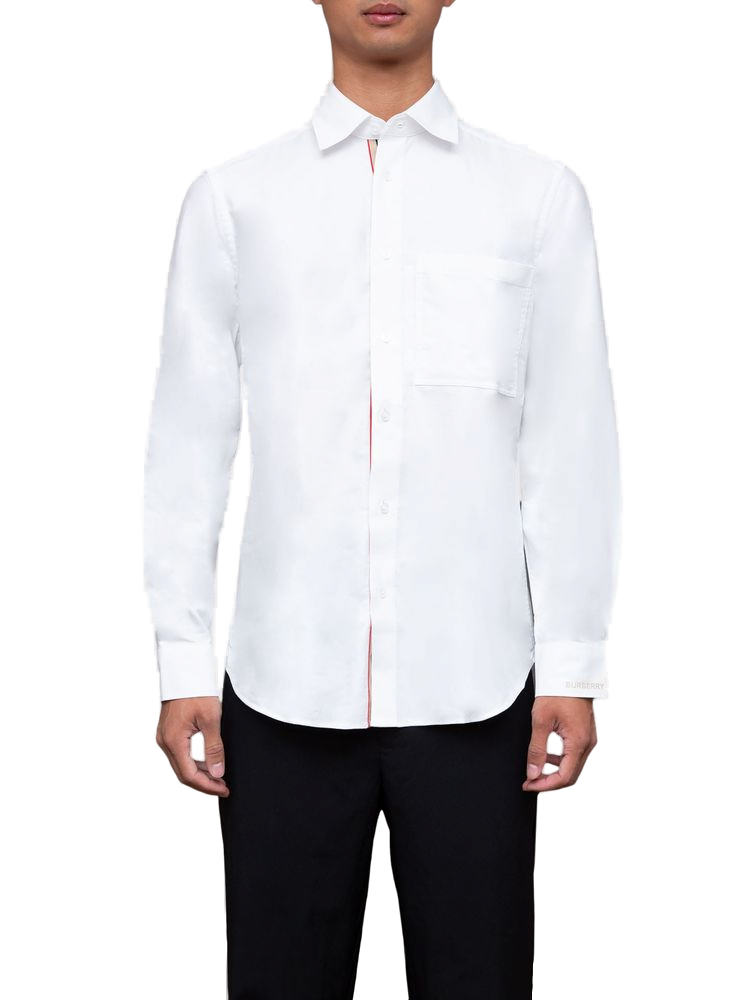 Burberry Cotton Shirt — White by Burberry
