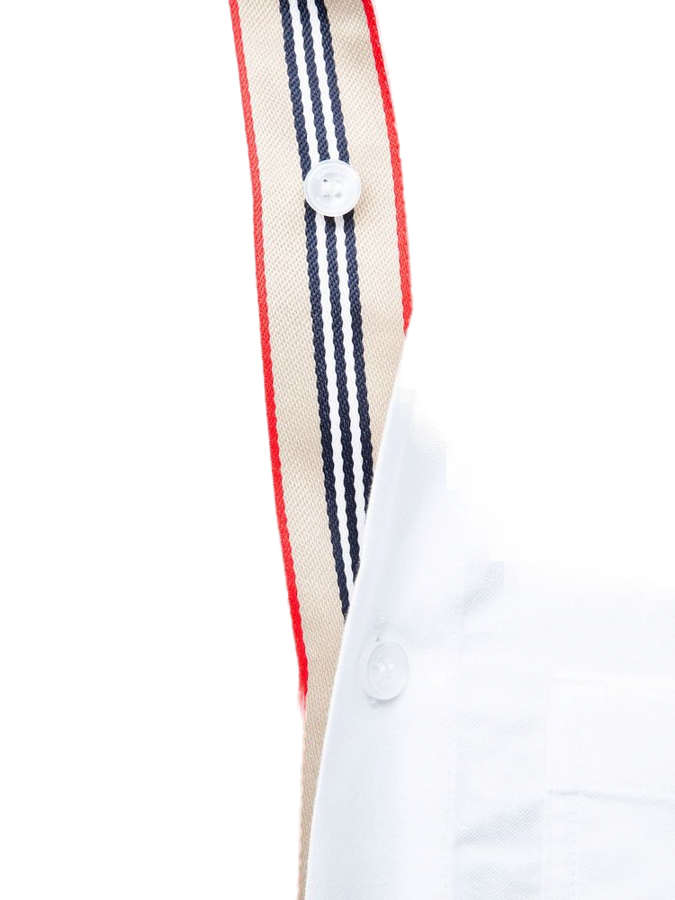 Burberry Cotton Shirt — White, view 4